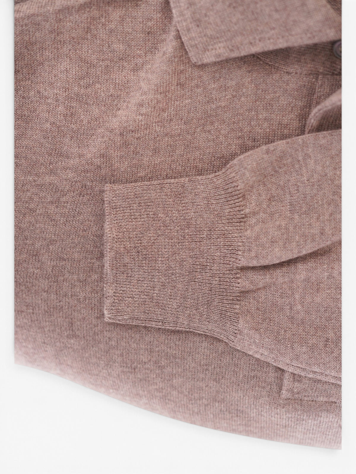 Cellini Long sleeve polo - Beige