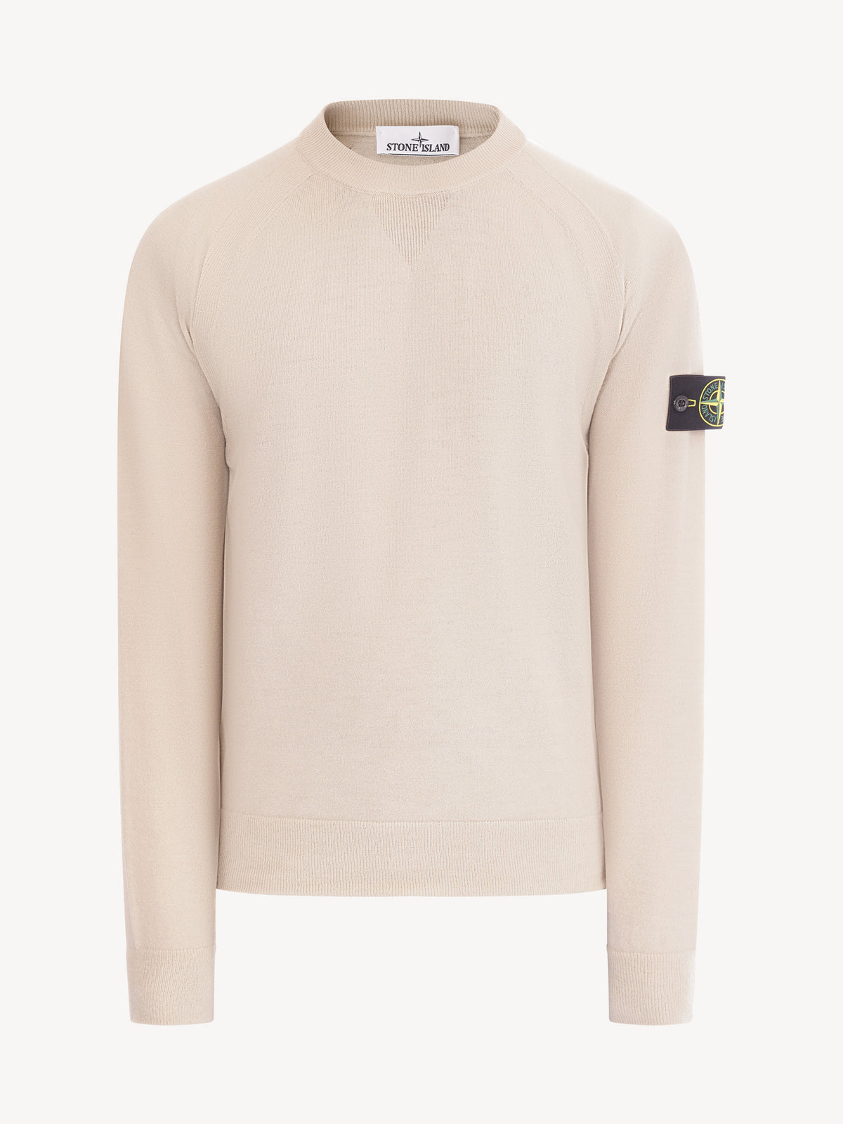Stone Island - Crew neck  - Beige Green