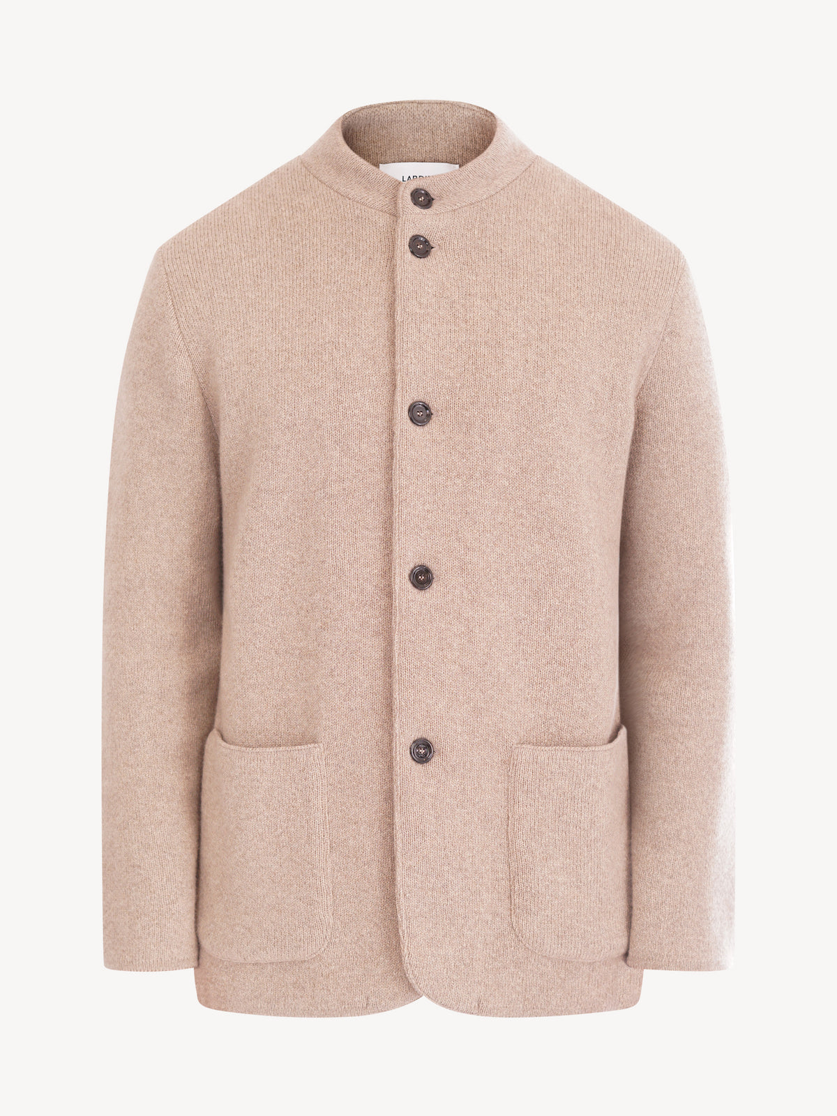 Man Knitted Jacket - Beige