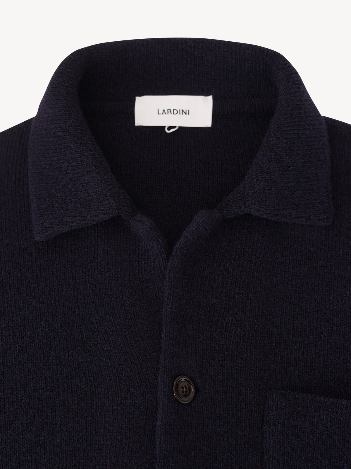 Lardini - Man Knitted Jacket - Blauw