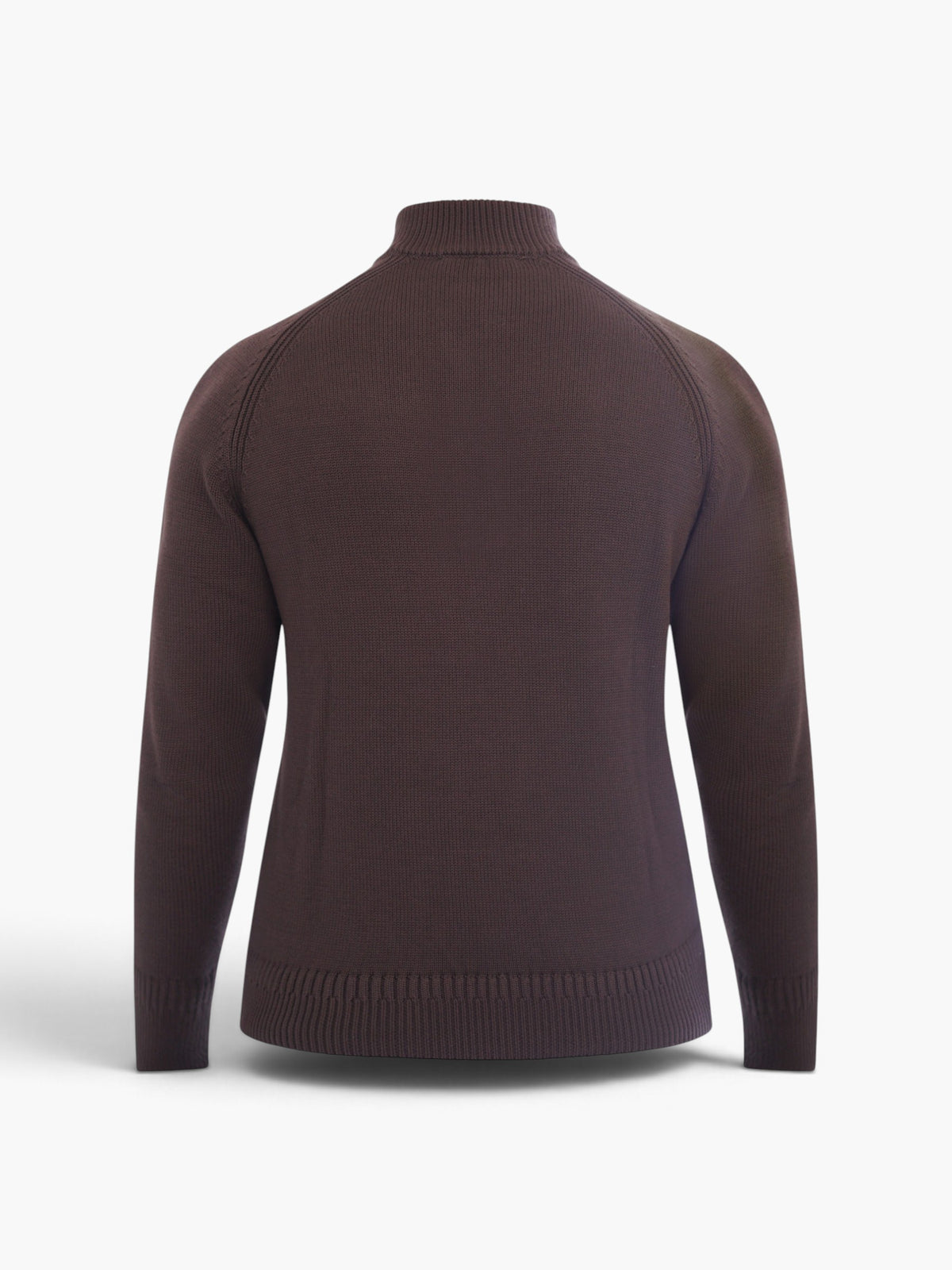 Boston Trader Half Button Trui - Bruin