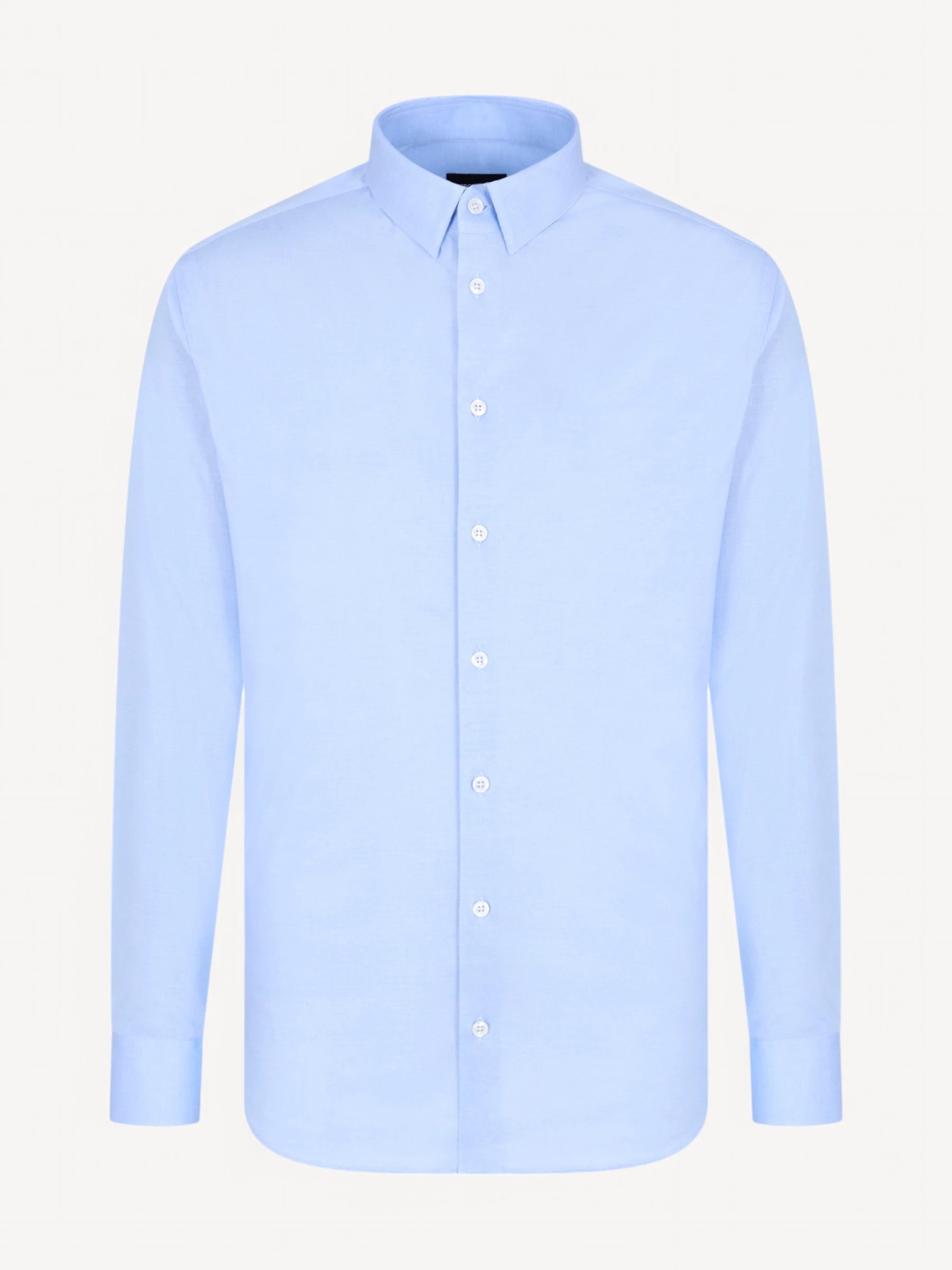 Slim-Fit Cotton Jersey Shirt - Serenity