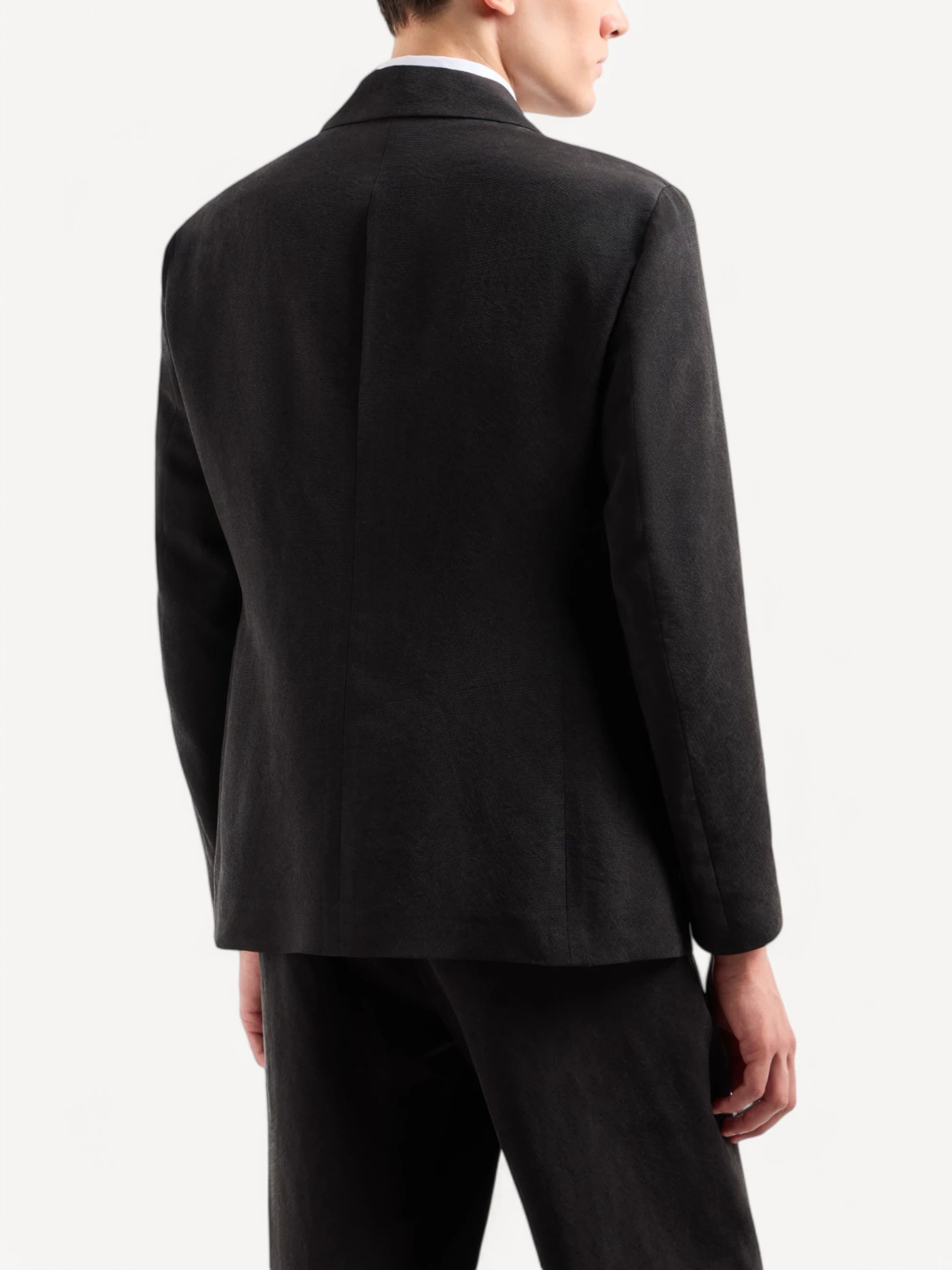 Canneté Washed Silk Jacket - Black