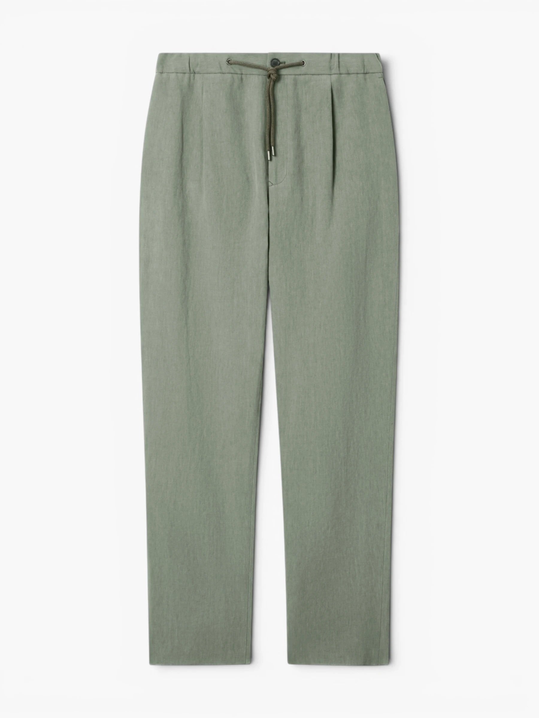 G.A. Linen-Canvas Trousers - lichtgroen