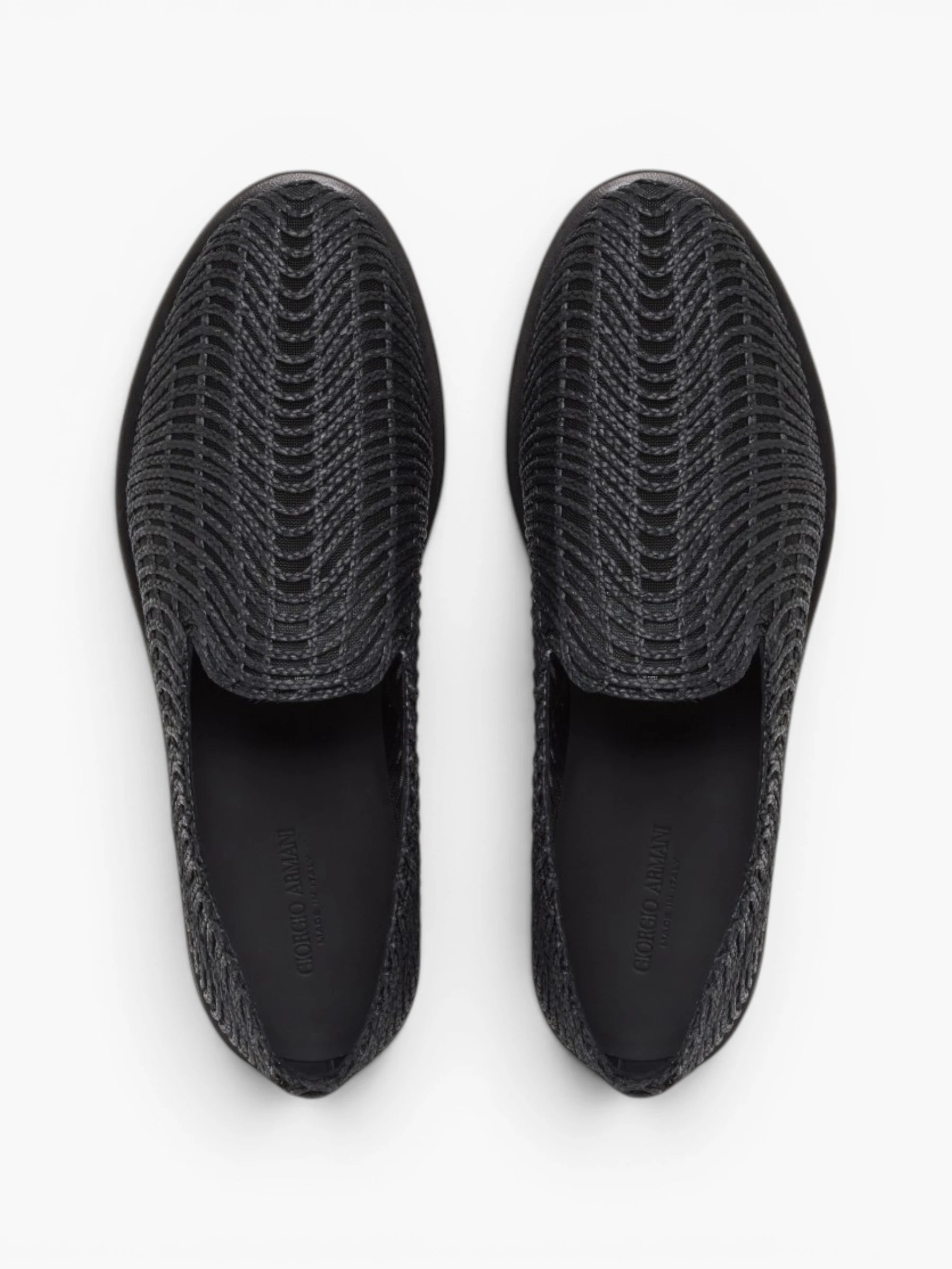 Woven Slipper - Nero