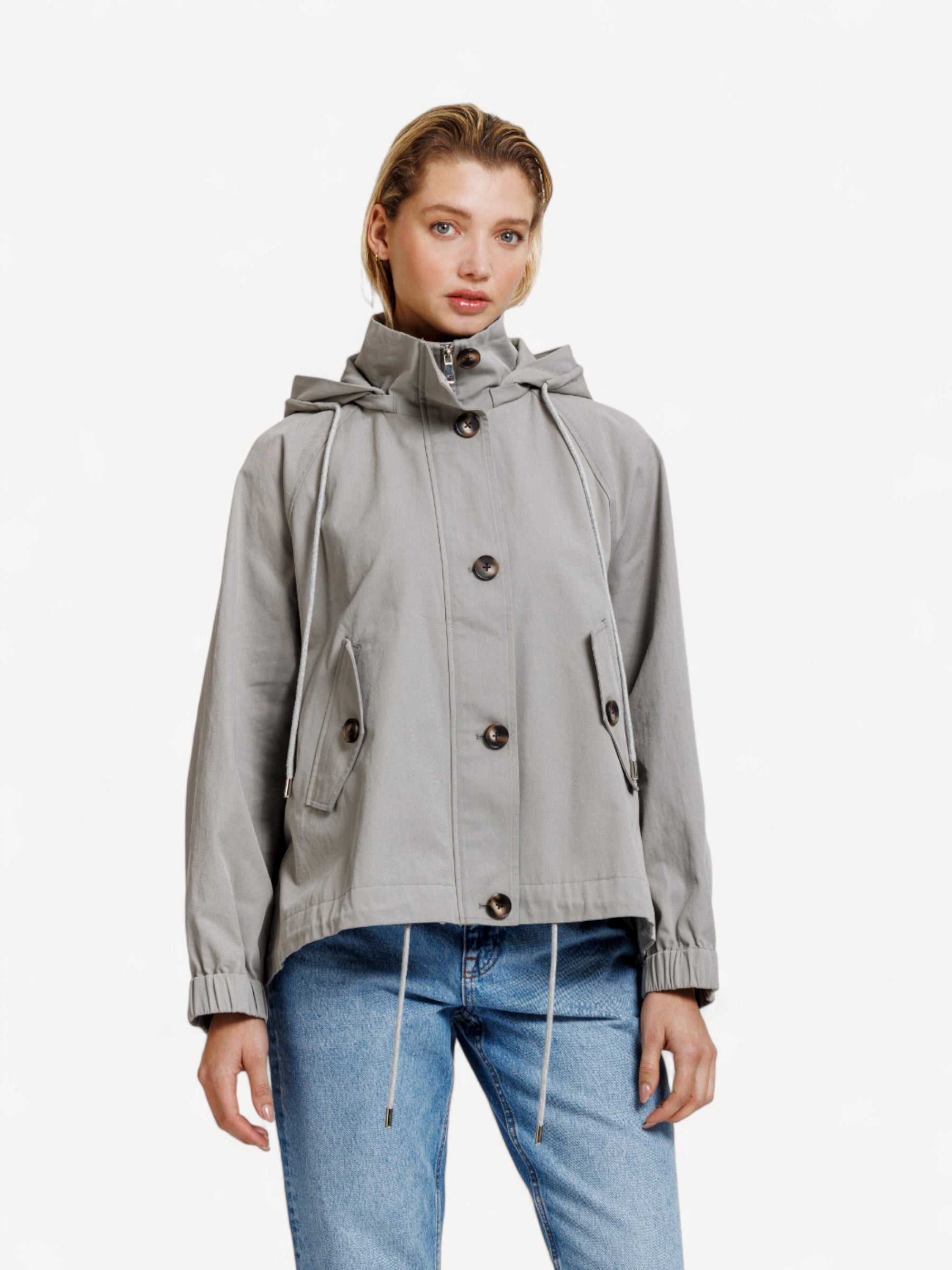 May Jacket - Ice Grey