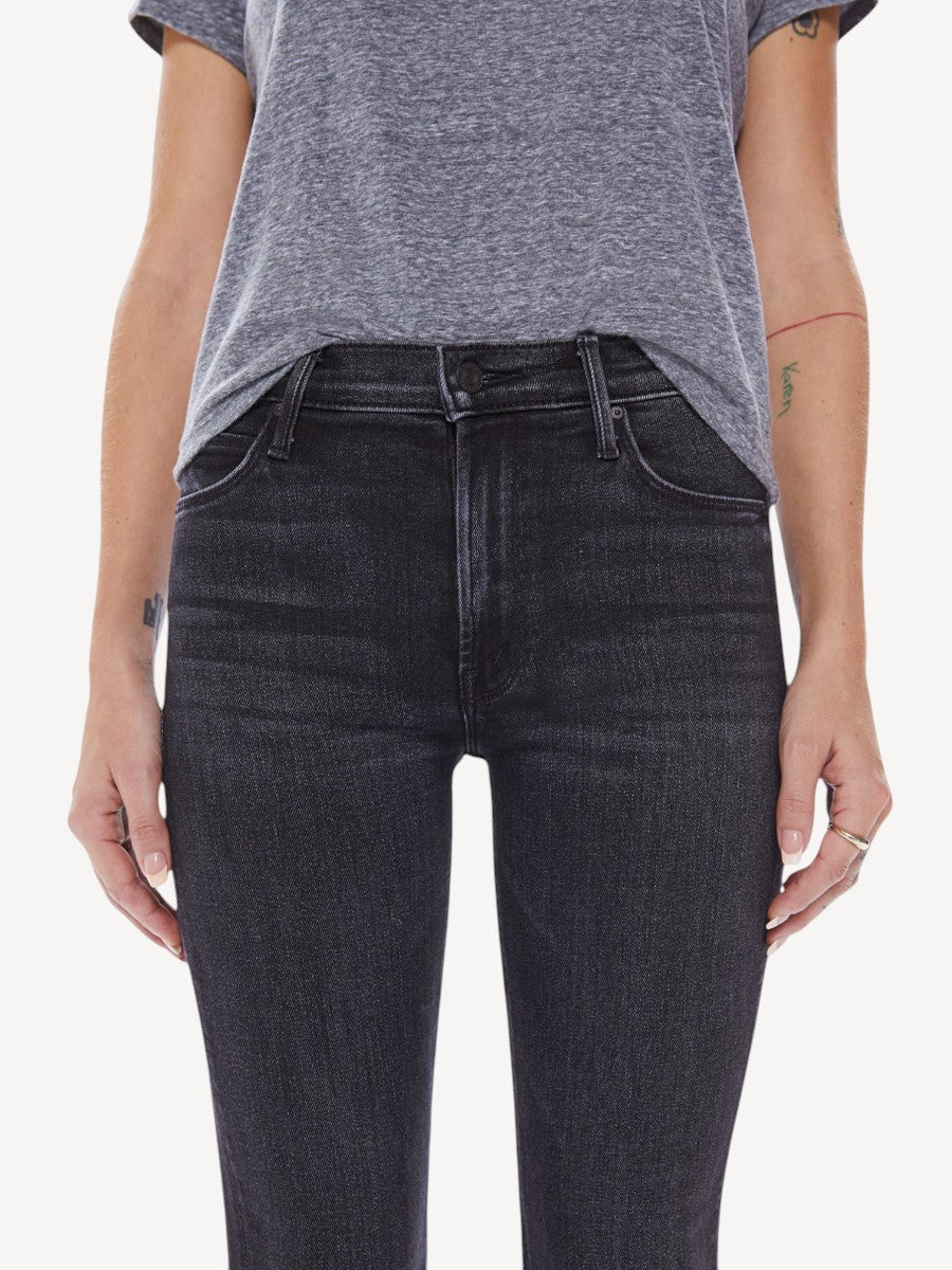 The Mid Rise Dazzler Ankle Jeans - Deep End Gray