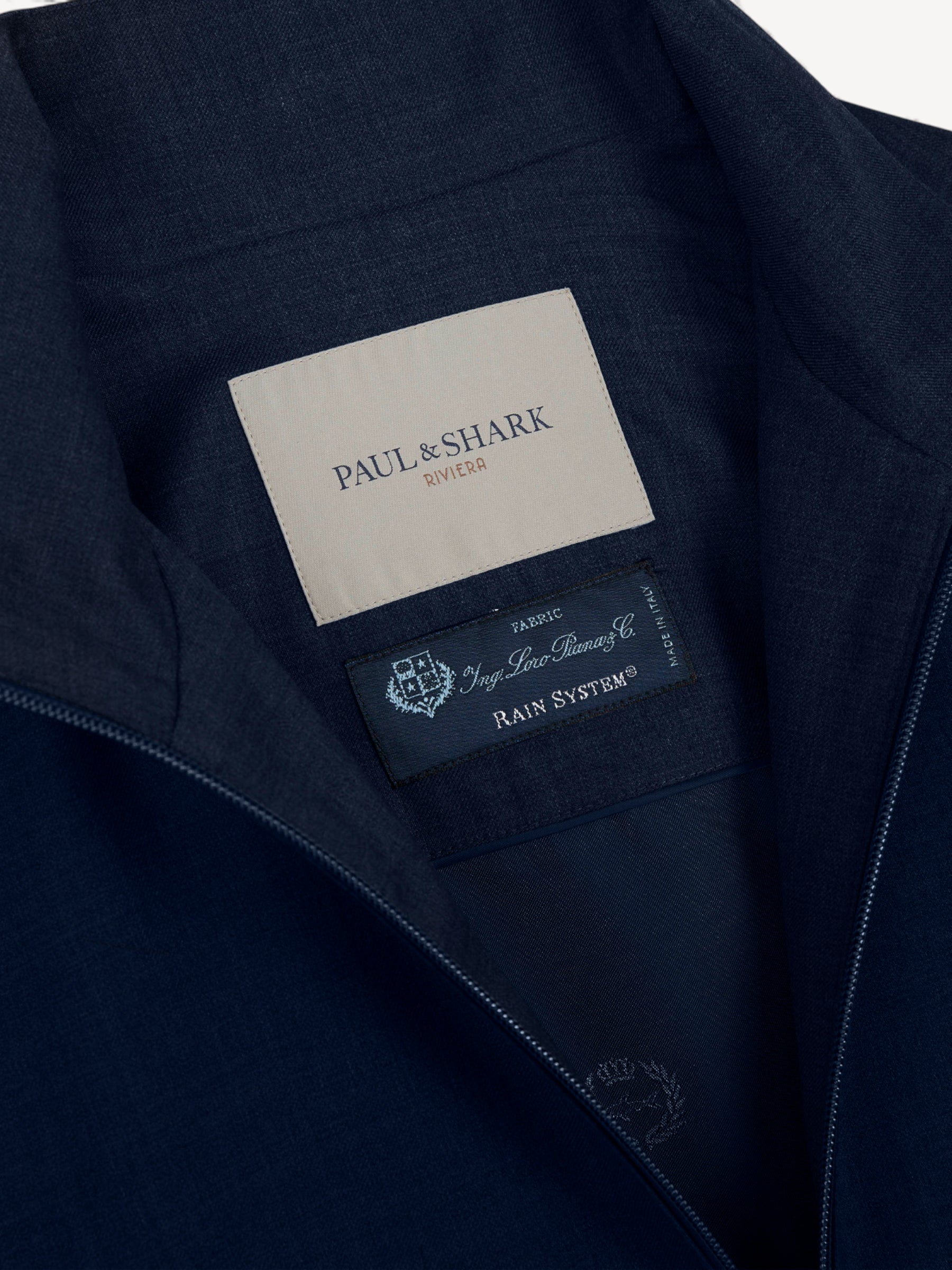 Wool Hybrid Cardigan - Donkerblauw