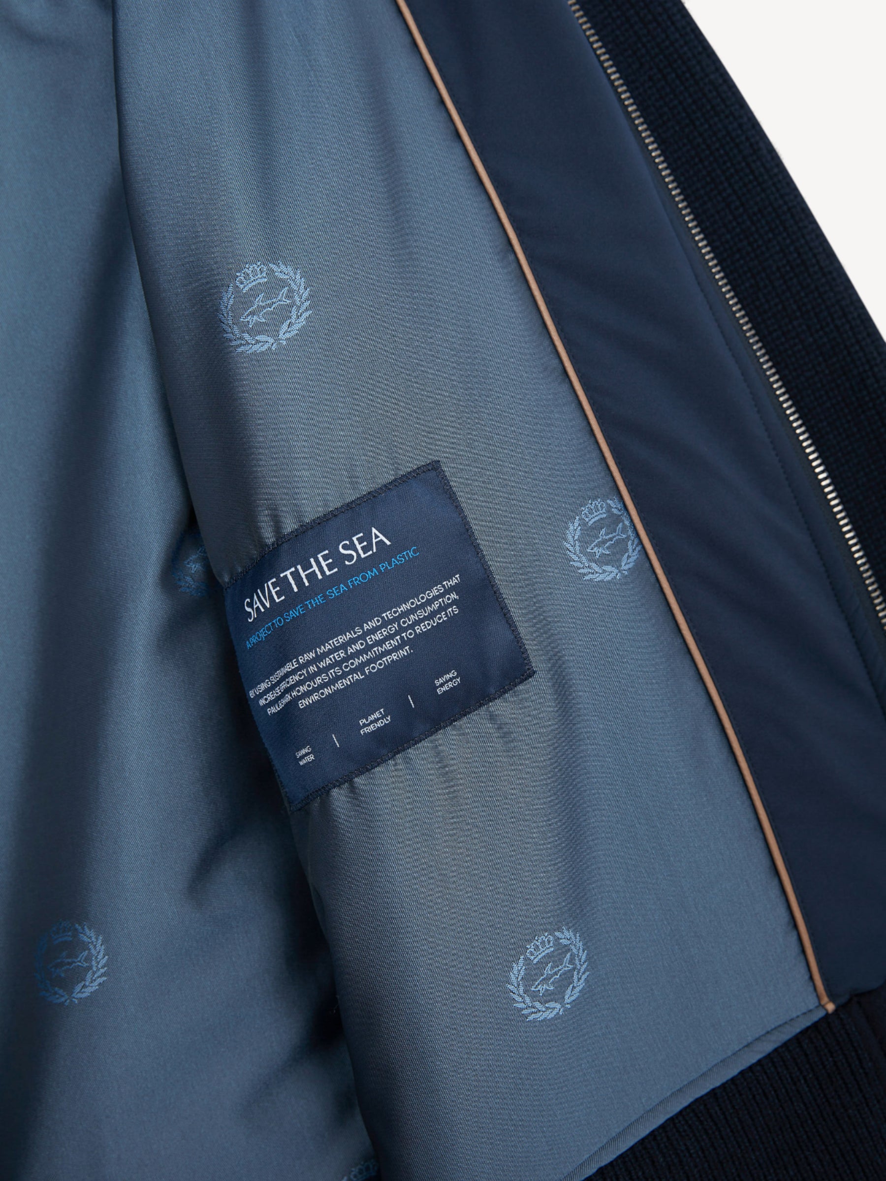 Hybrid Wool Cashmere Jacket - Donkerblauw