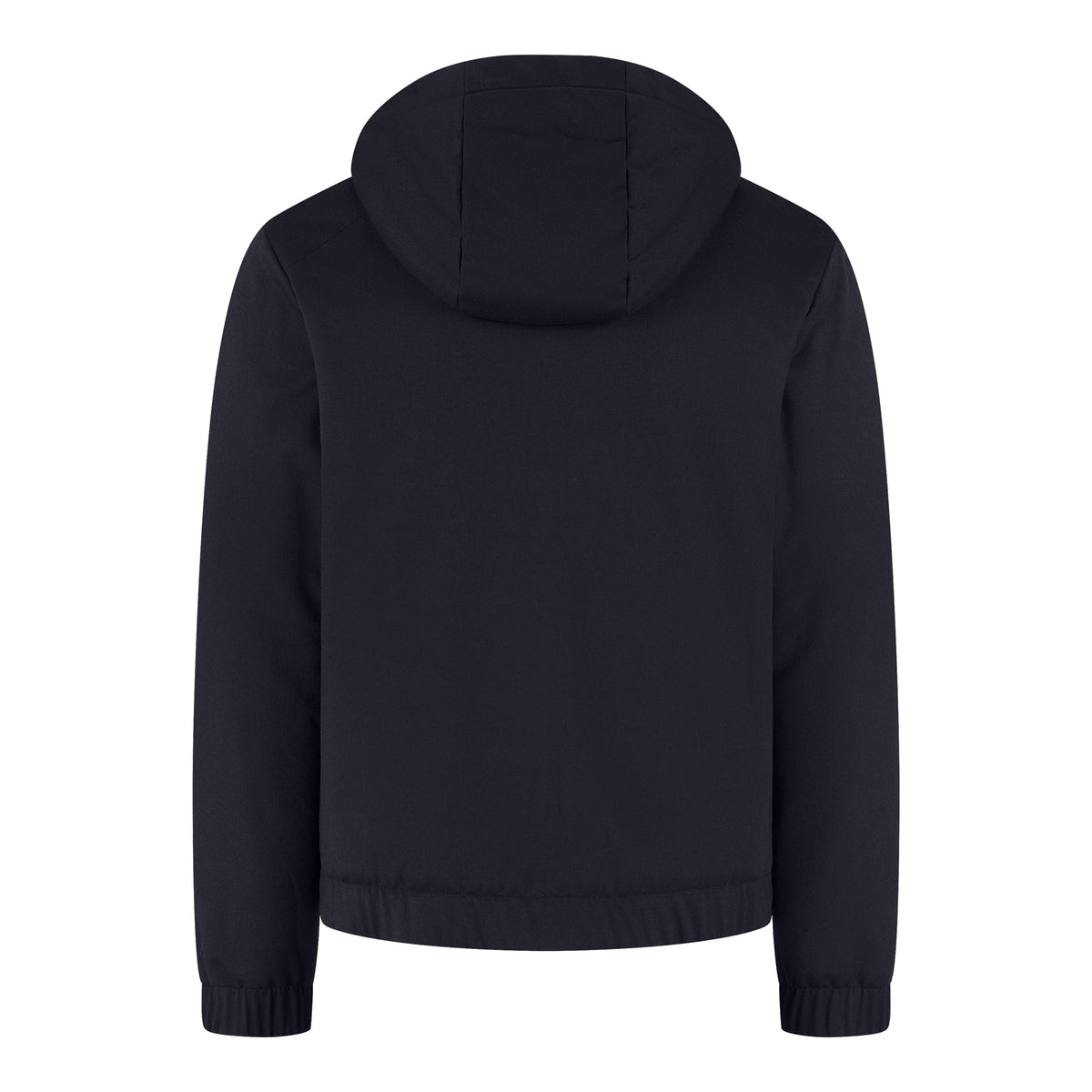 Wahts Rodan Soft Wool Hooded Commuter Jas - Donkerblauw