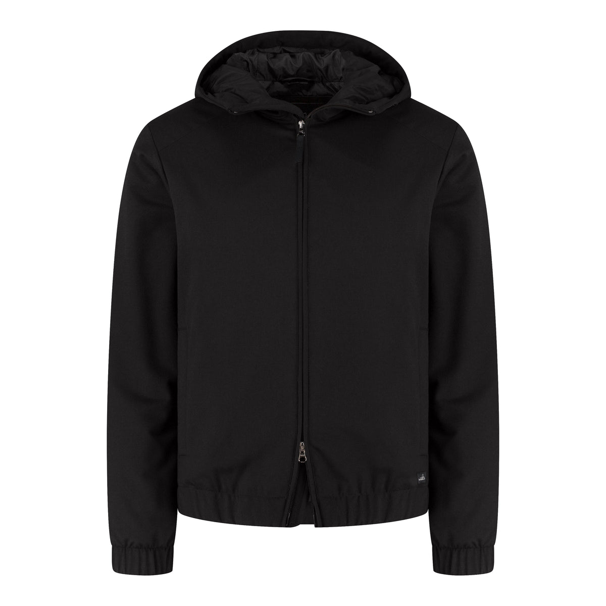 Wahts Rodan Soft Wool Hooded Commuter Jacket - Donkerbruin