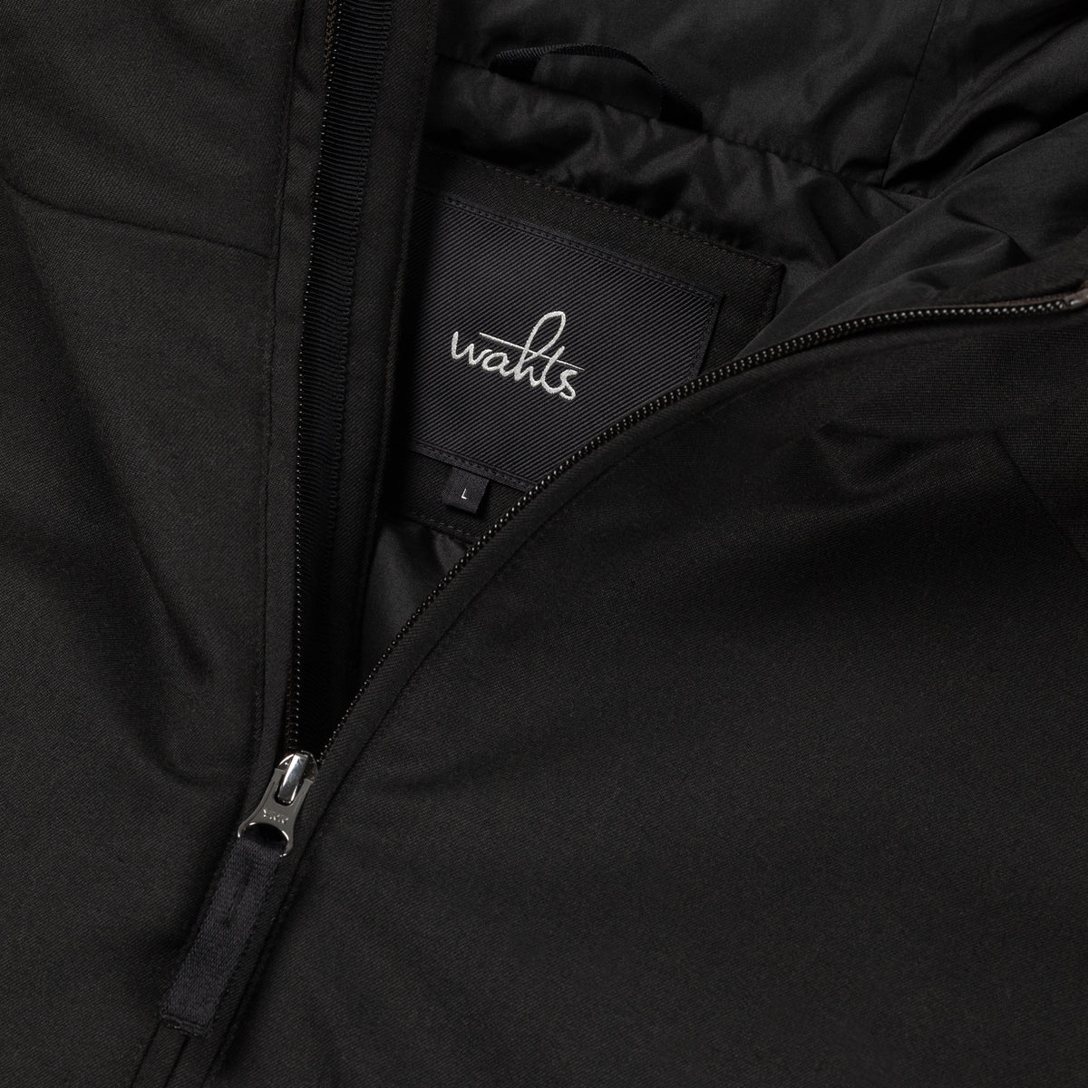 Wahts Rodan Soft Wool Hooded Commuter Jacket - Donkerbruin