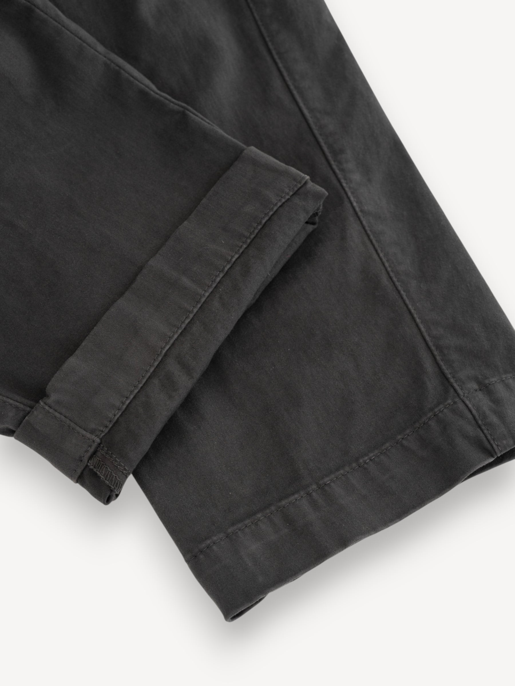 Stretch Satijn Cargo Pants - Dark Shadow