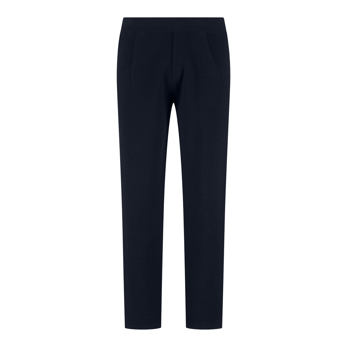 Wahts Caiden Cotton Merino Knitted Loungepants - Donkerblauw