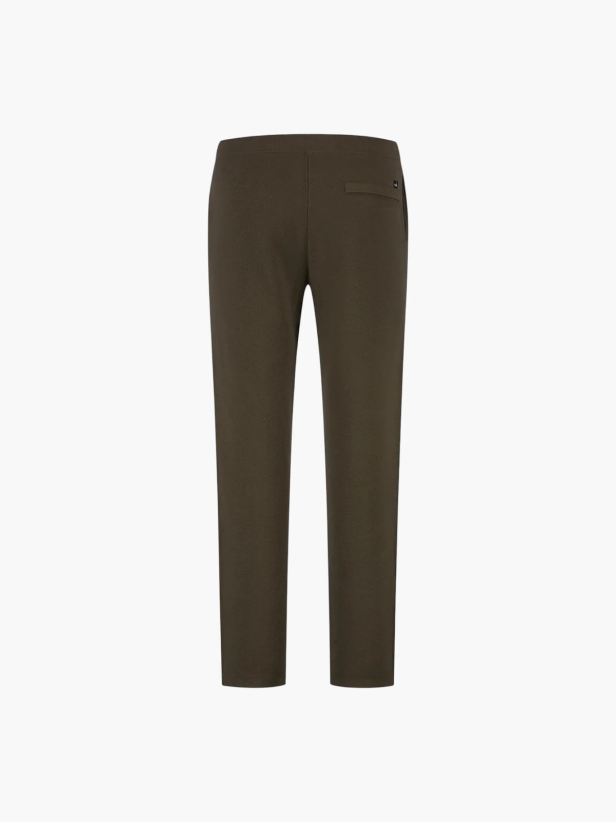 Wahts Caiden Cotton Merino Knitted Loungebroek - Donkergroen