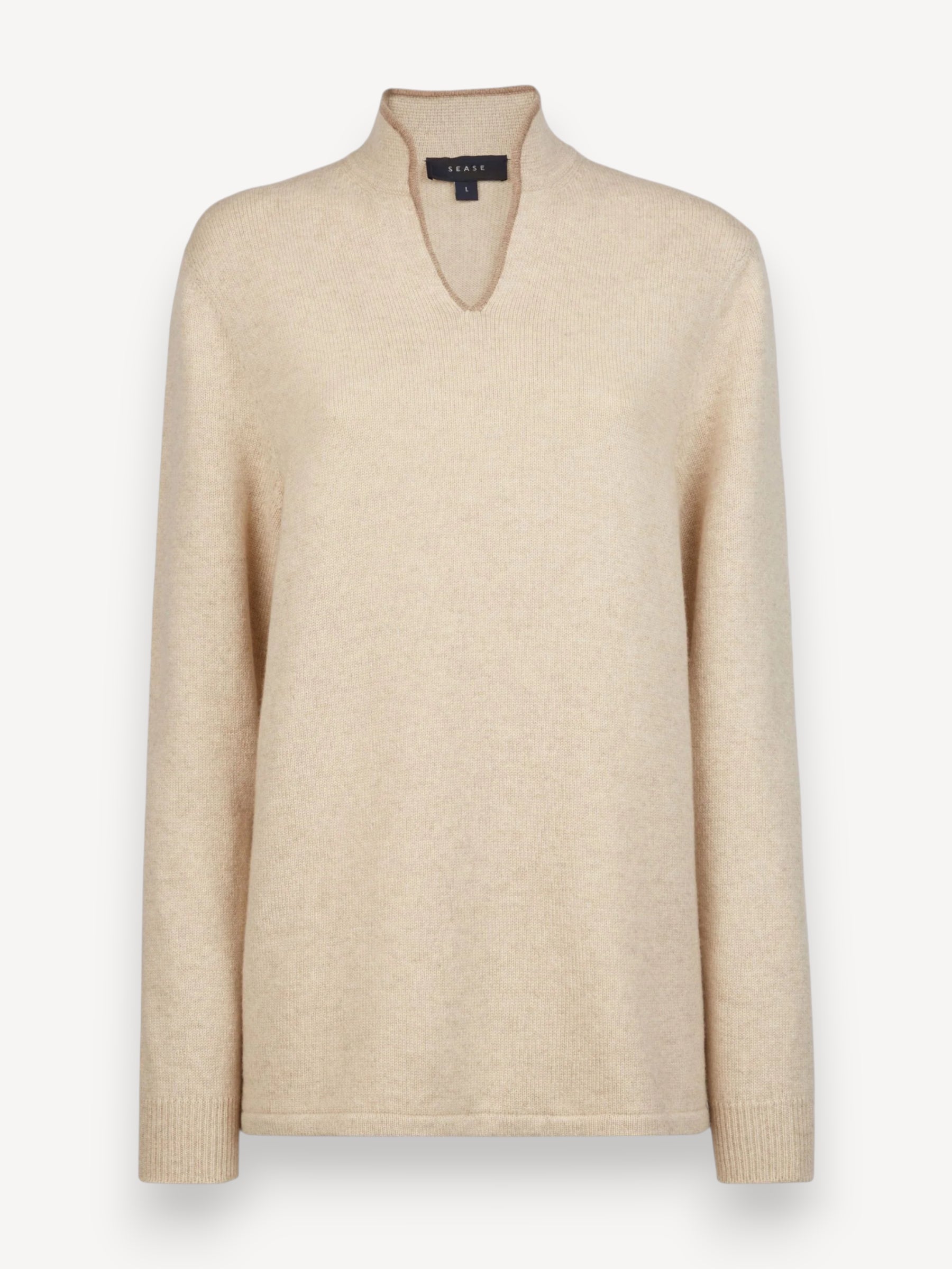 Ellen Cahsmere Sweater - Beige