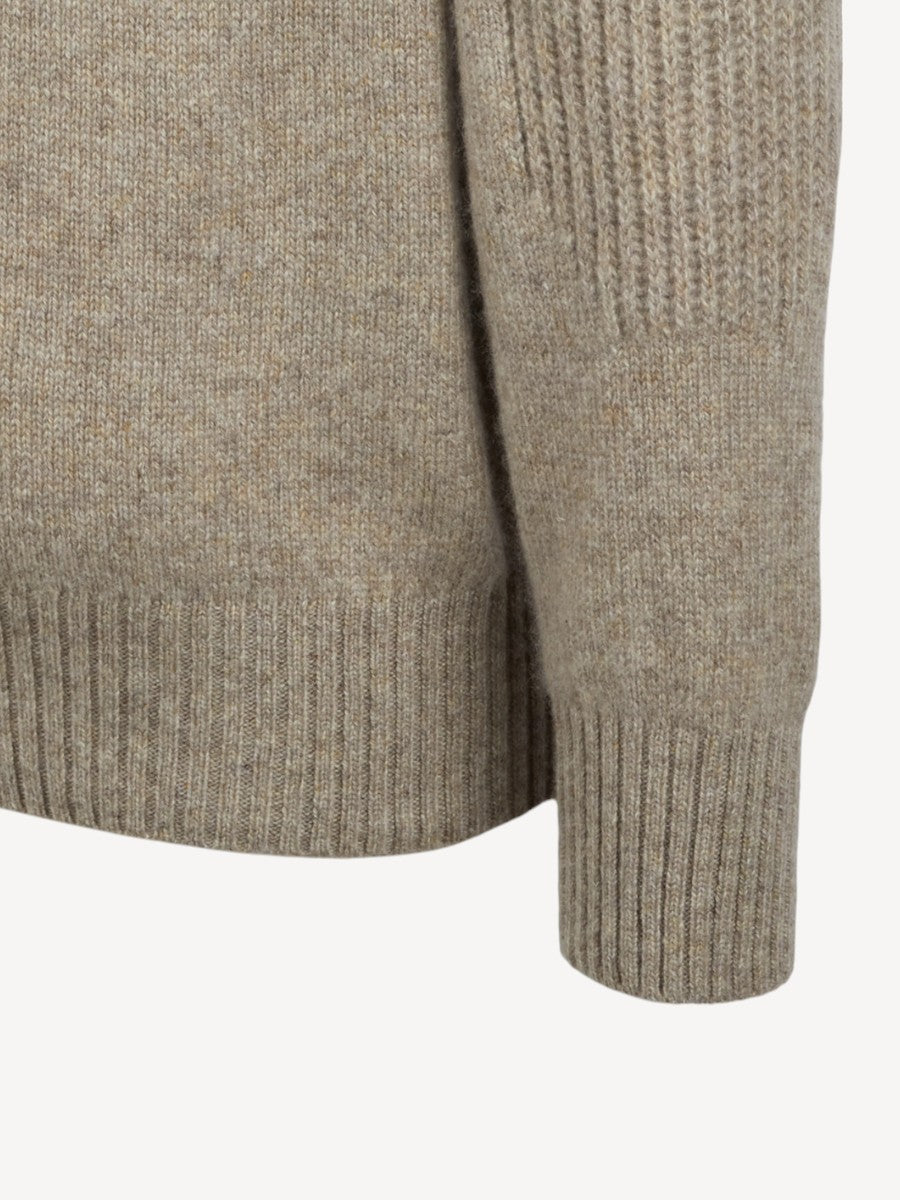 Cashmere Turtleneck - Beige