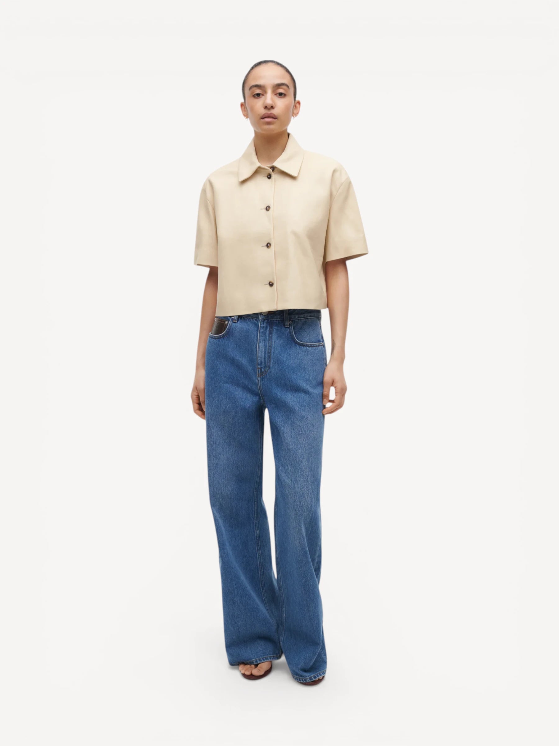 Eveline Soft Waxed Top - Butter