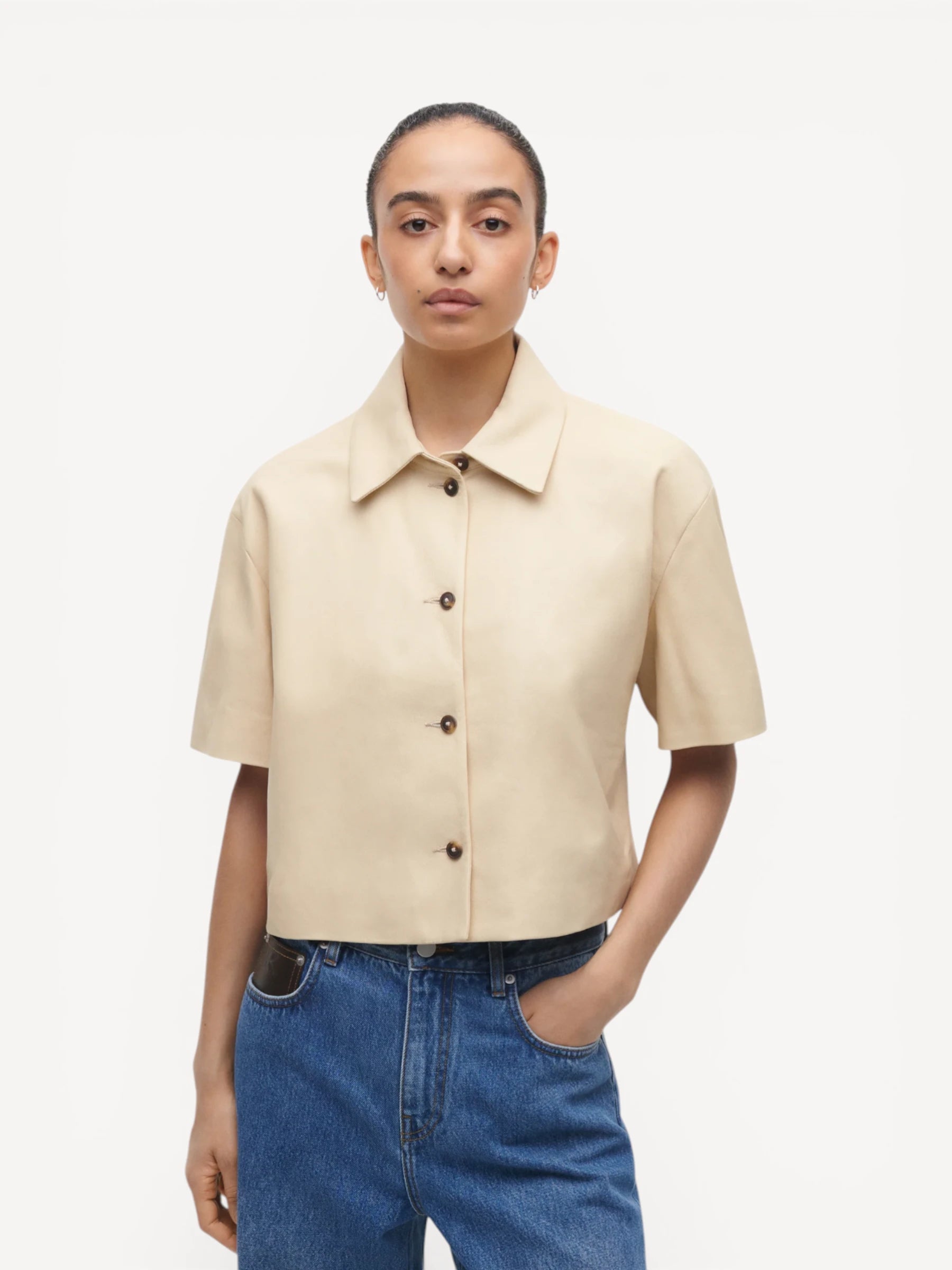 Eveline Soft Waxed Top - Butter