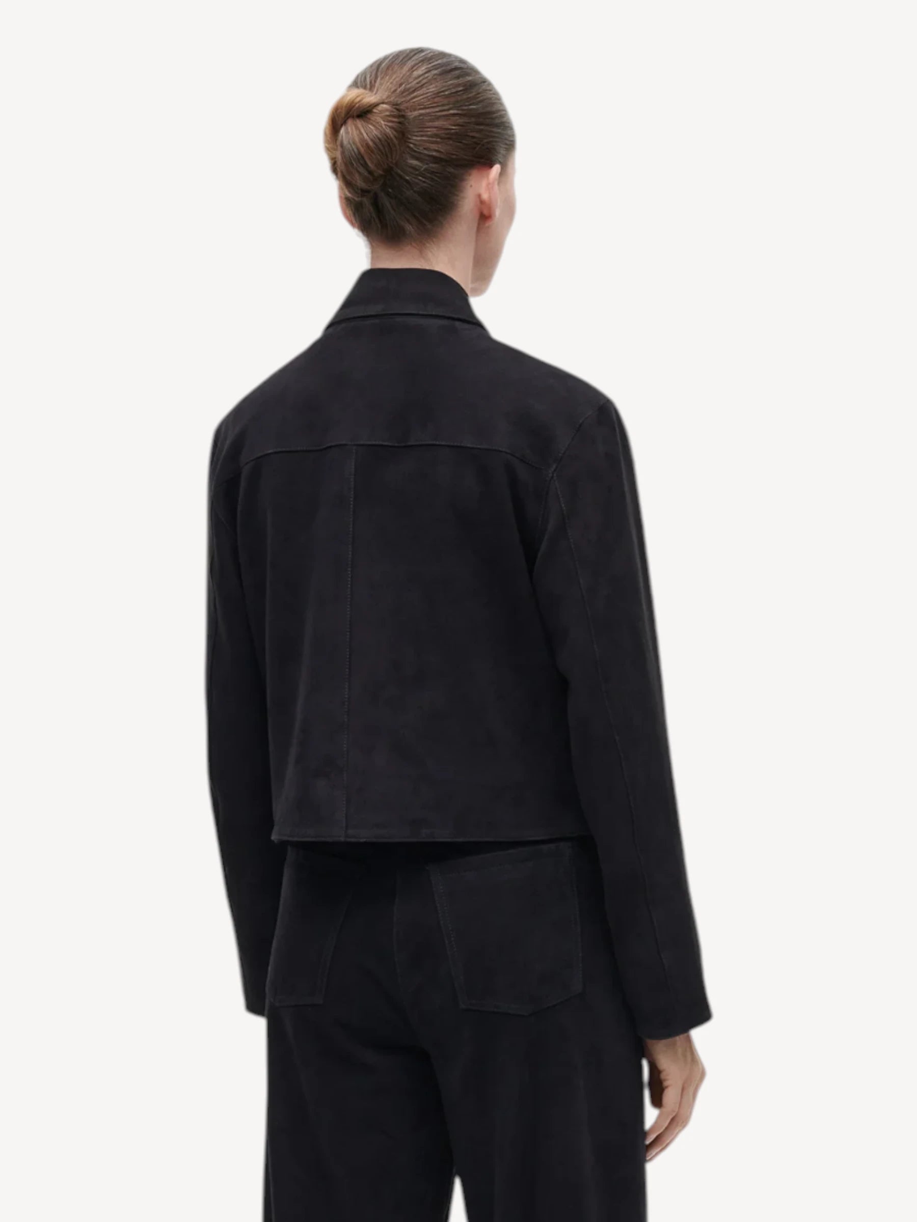 Marley Jacket Suede - Nachtblauw