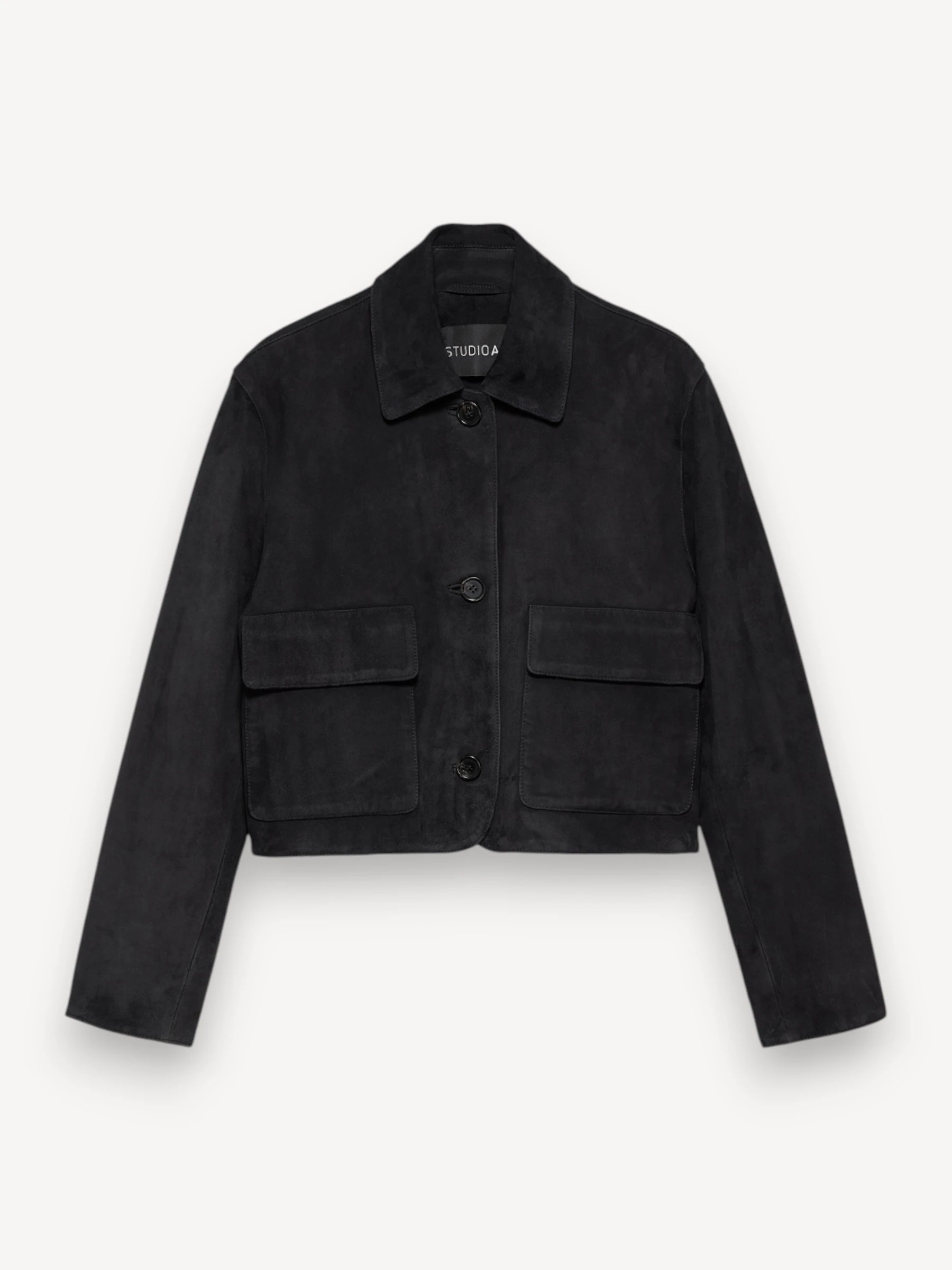 Marley Jacket Suede - Nachtblauw