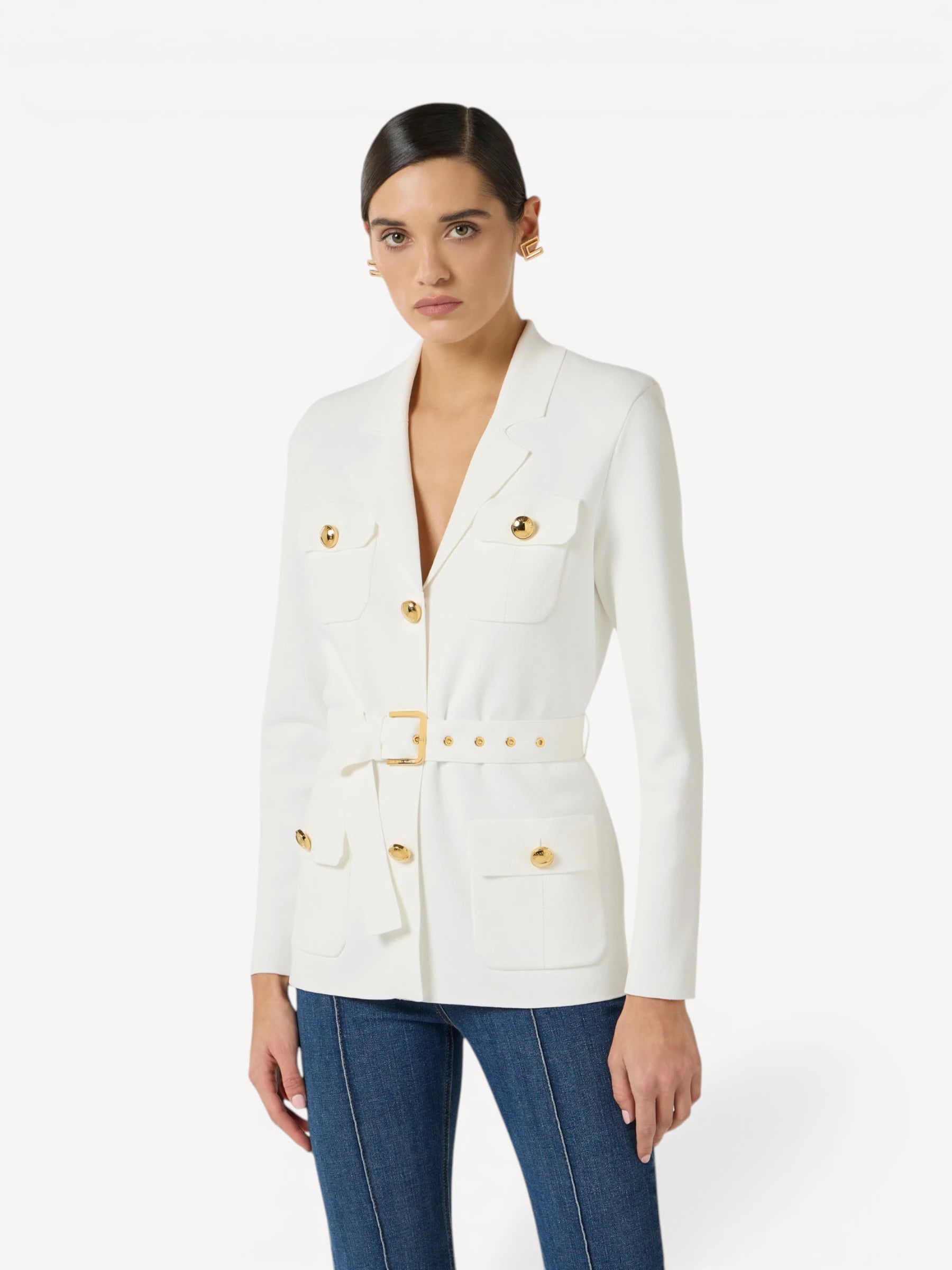 Milano Stich Jacket - Wit