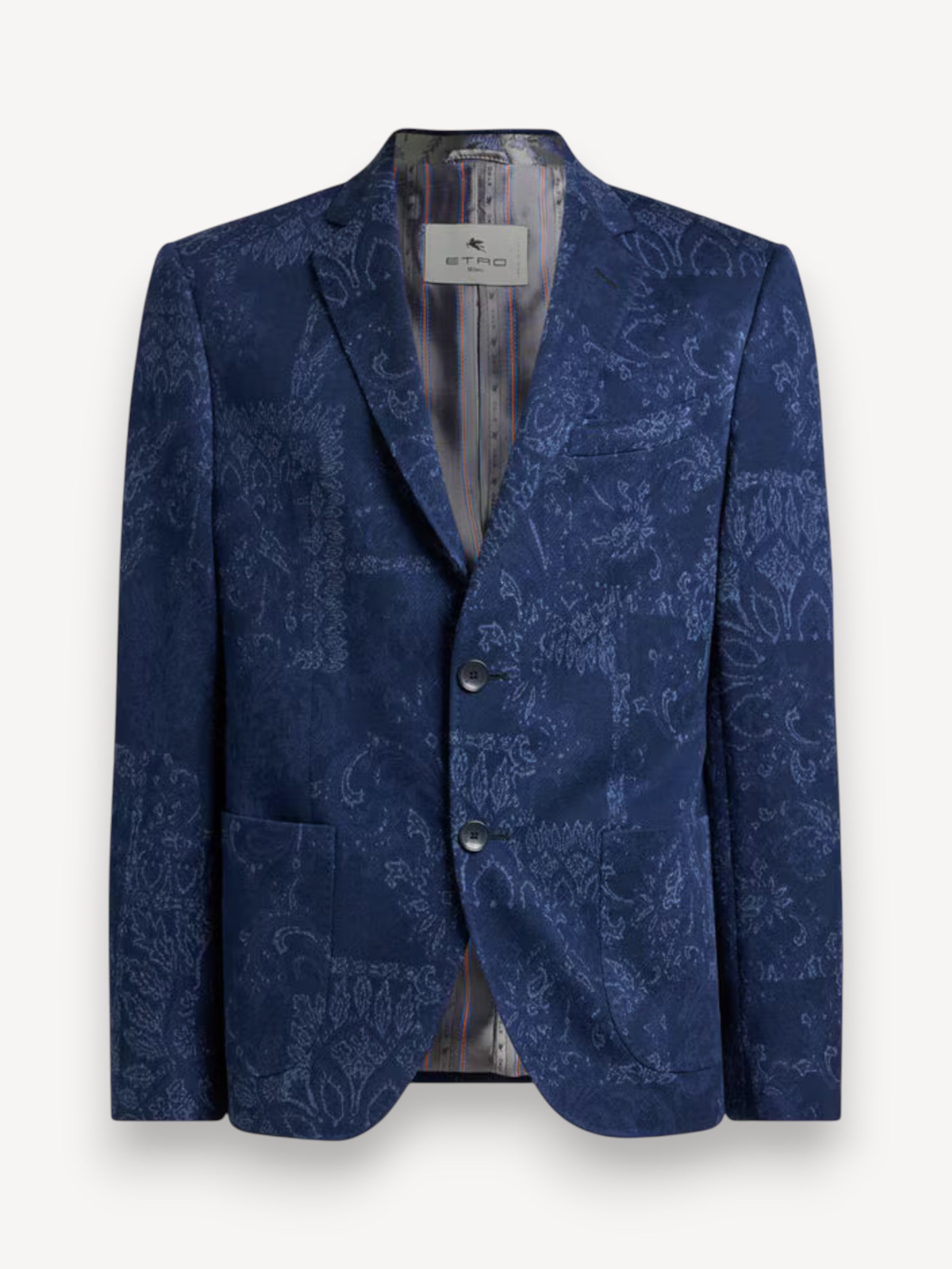 Single Breasted Jacket - Blue