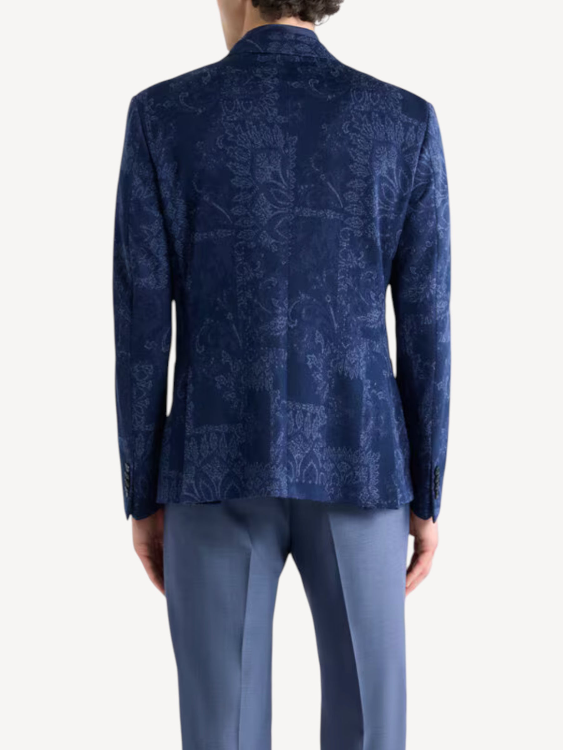 Single Breasted Jacket - Blue