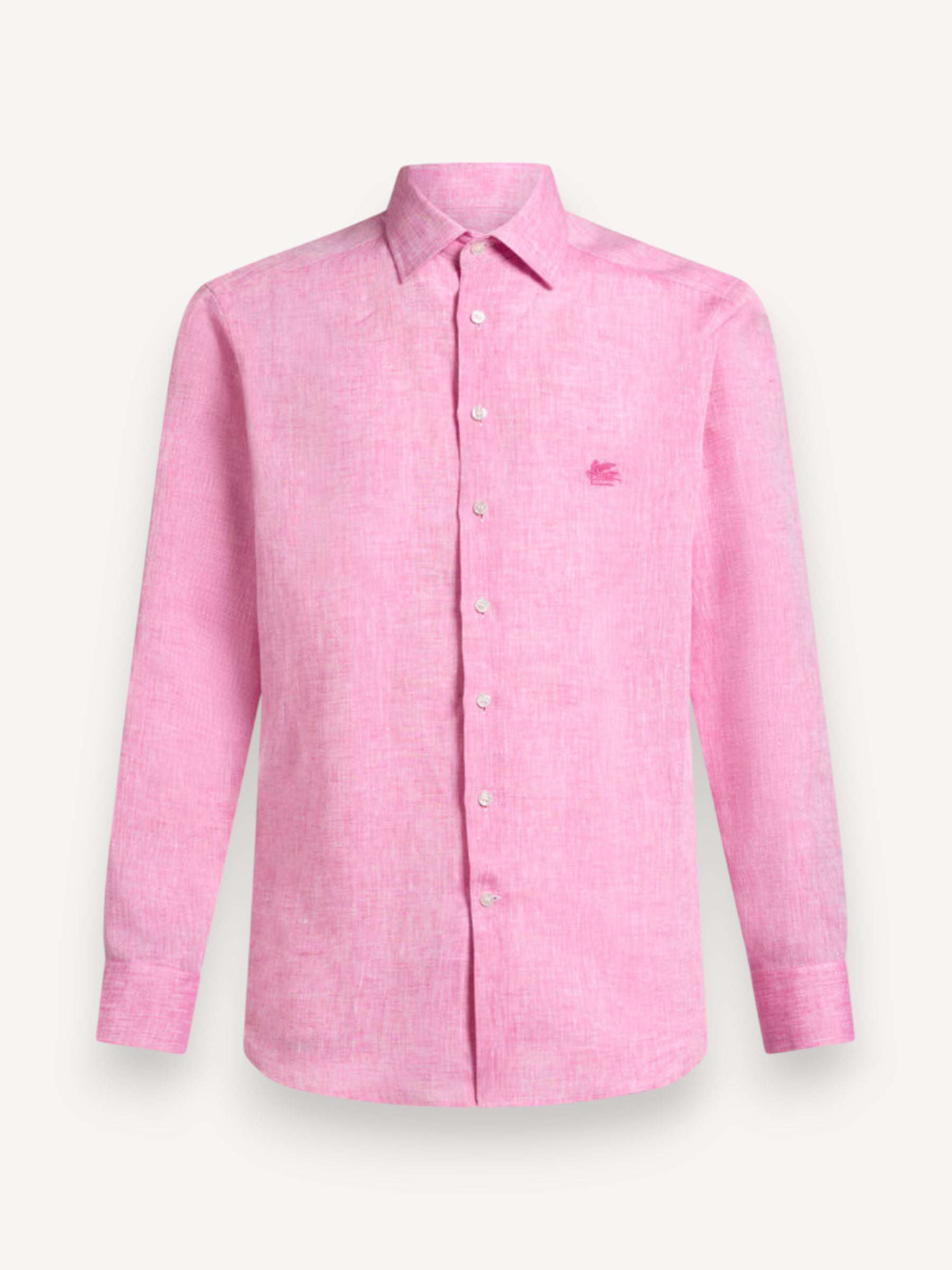 Linnen Shirt - Fuchsia