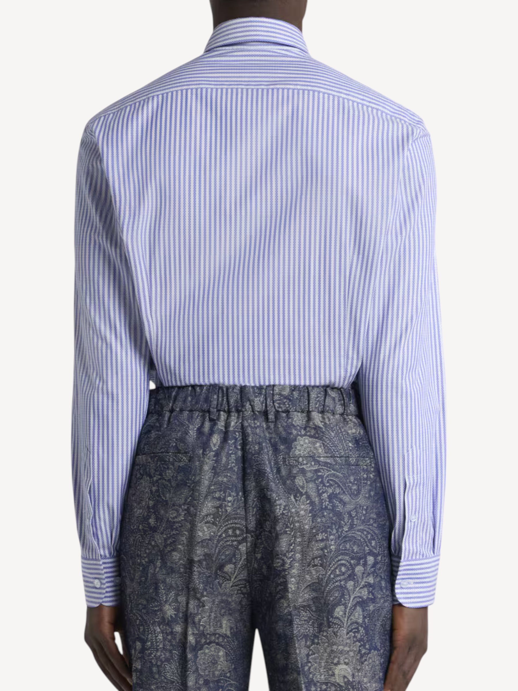 Striped Shirt - Light Blue