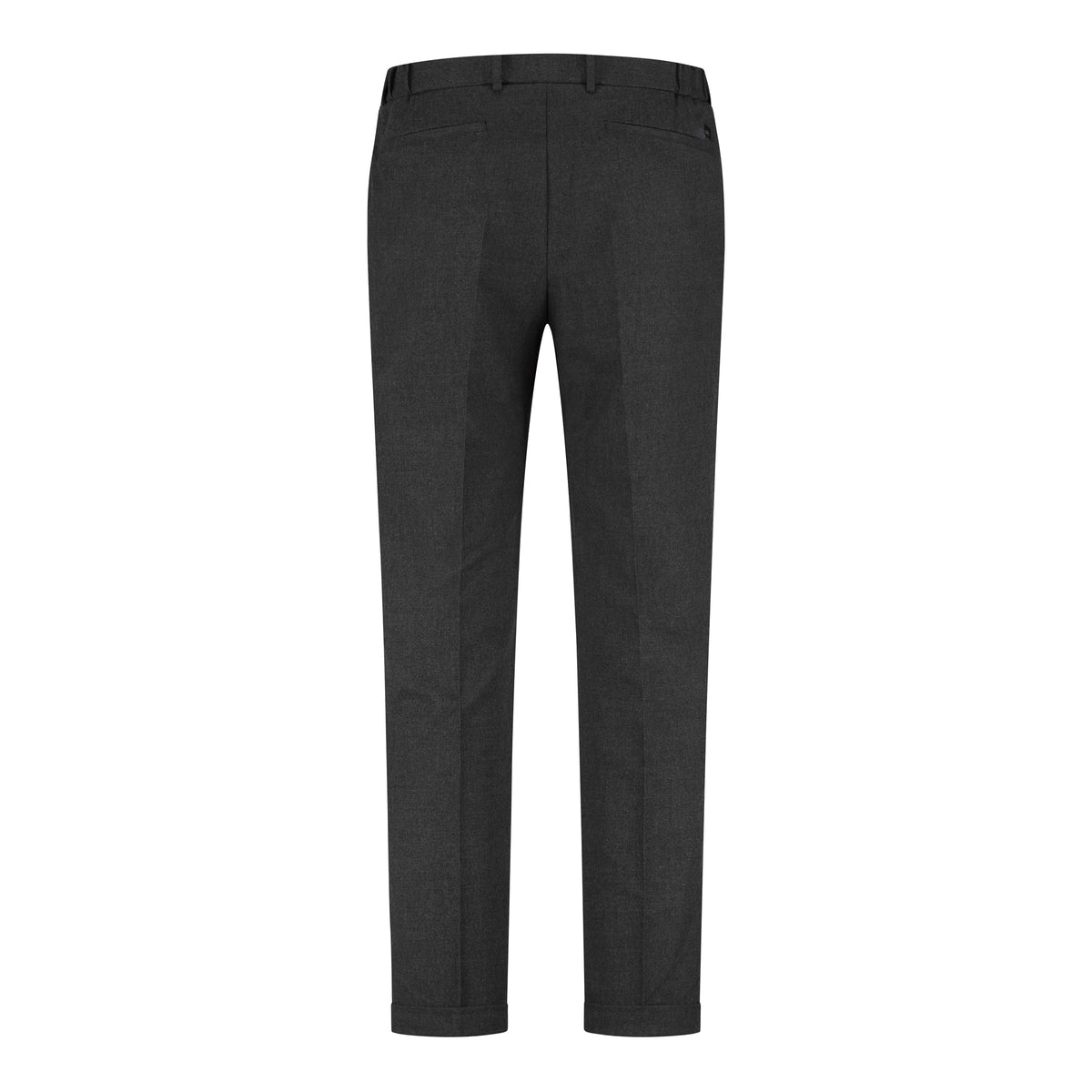 Beckett Wool Trousers - Anthracite Melange