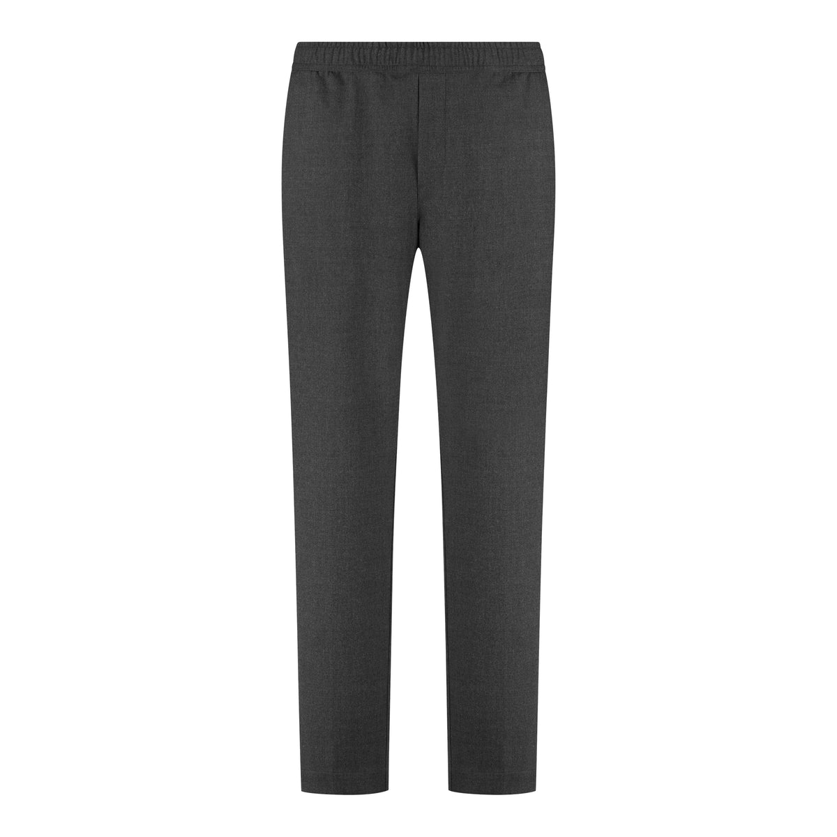 Ronan Wool Trousers - Anthracite Melange