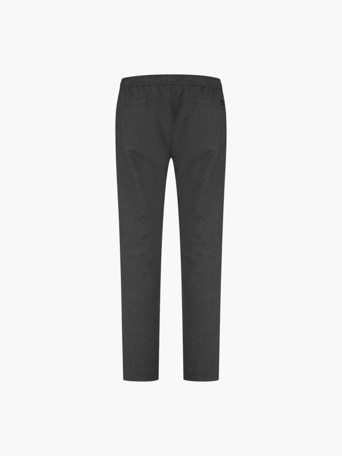 Ronan Wool Trousers - Anthracite Melange