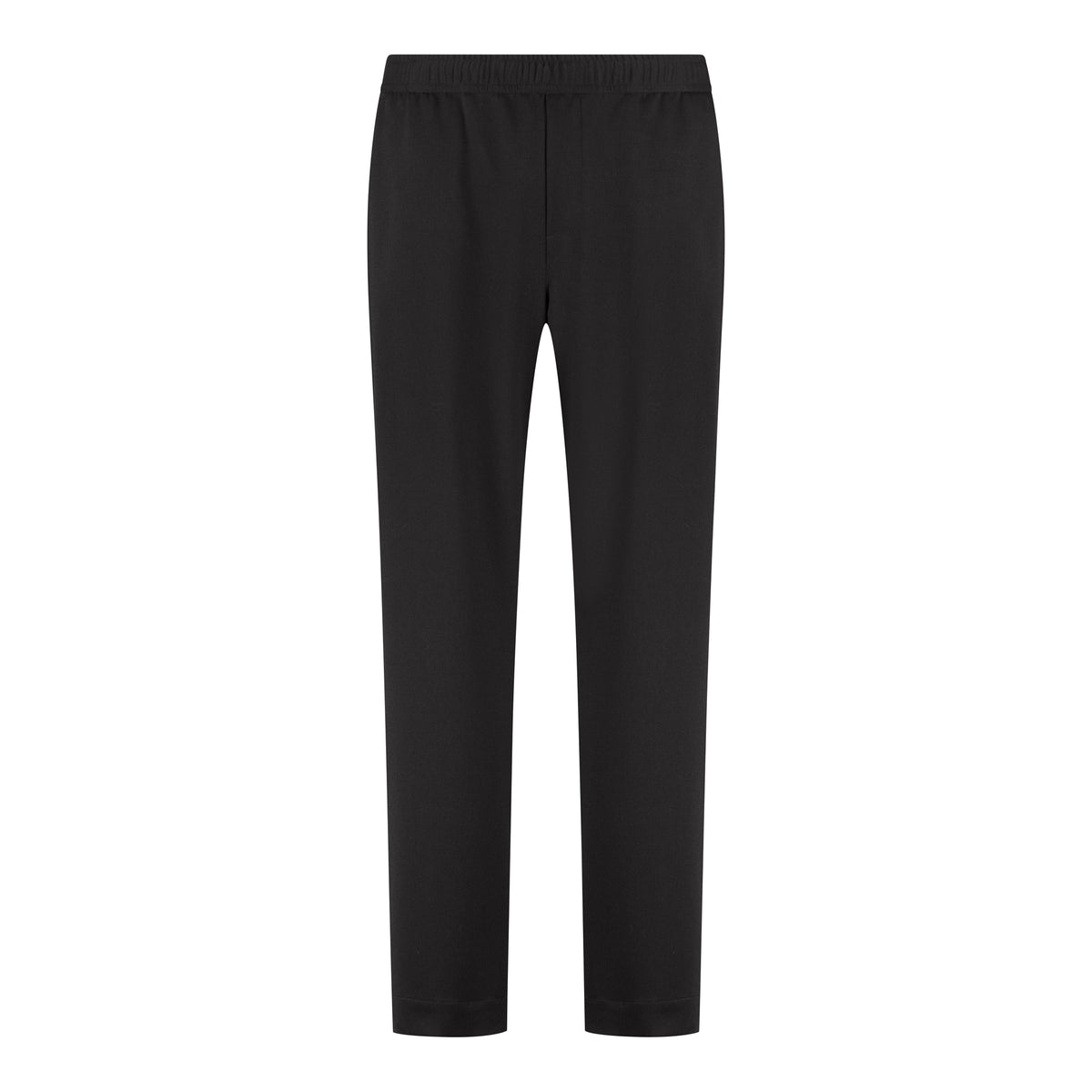 Ronan Wool Trousers - Deep Brown