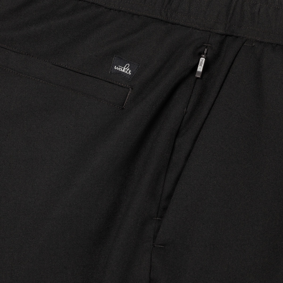 Ronan Wool Trousers - Deep Brown