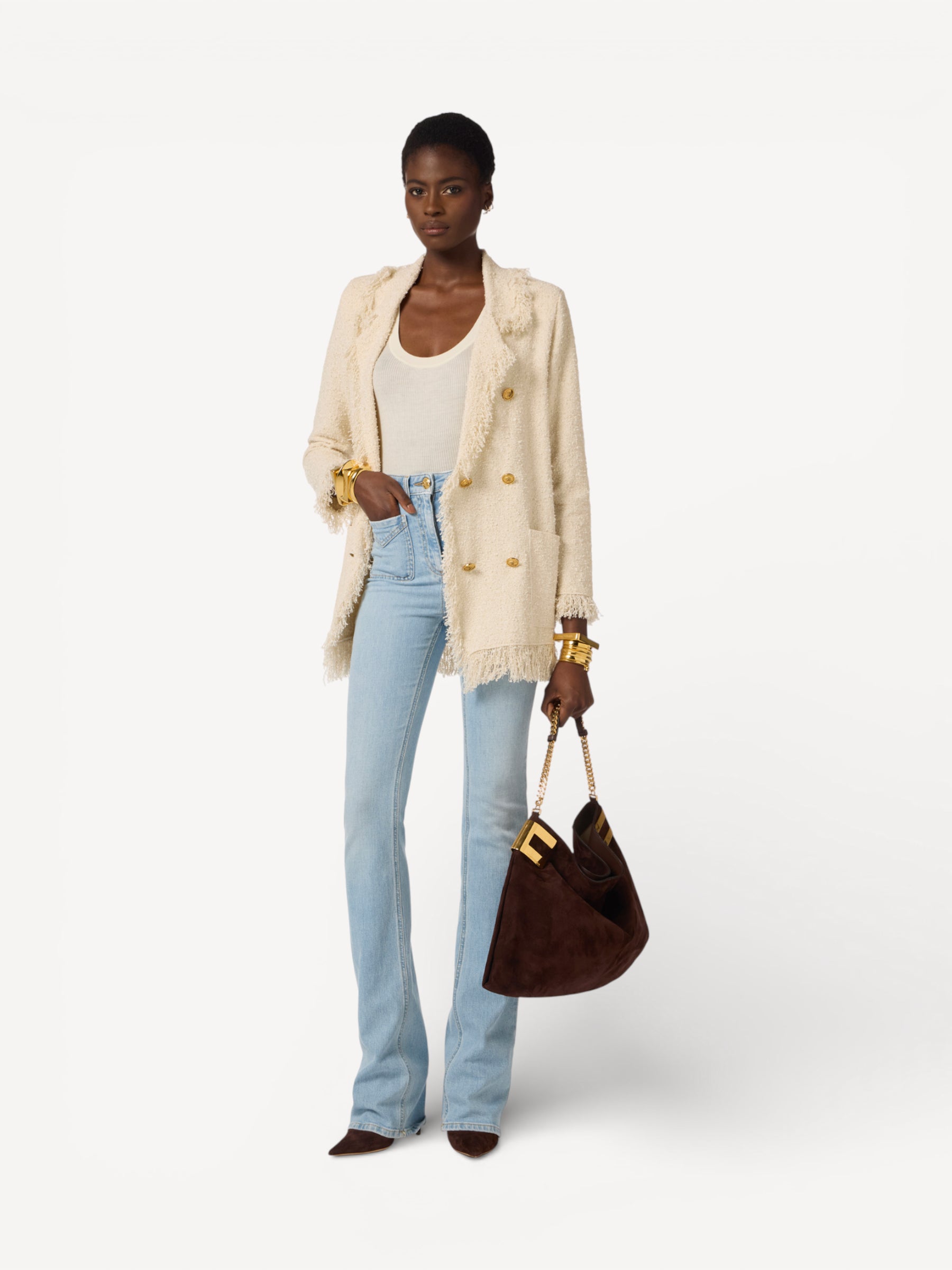 Boot-Cut Jeans - Lichtblauw