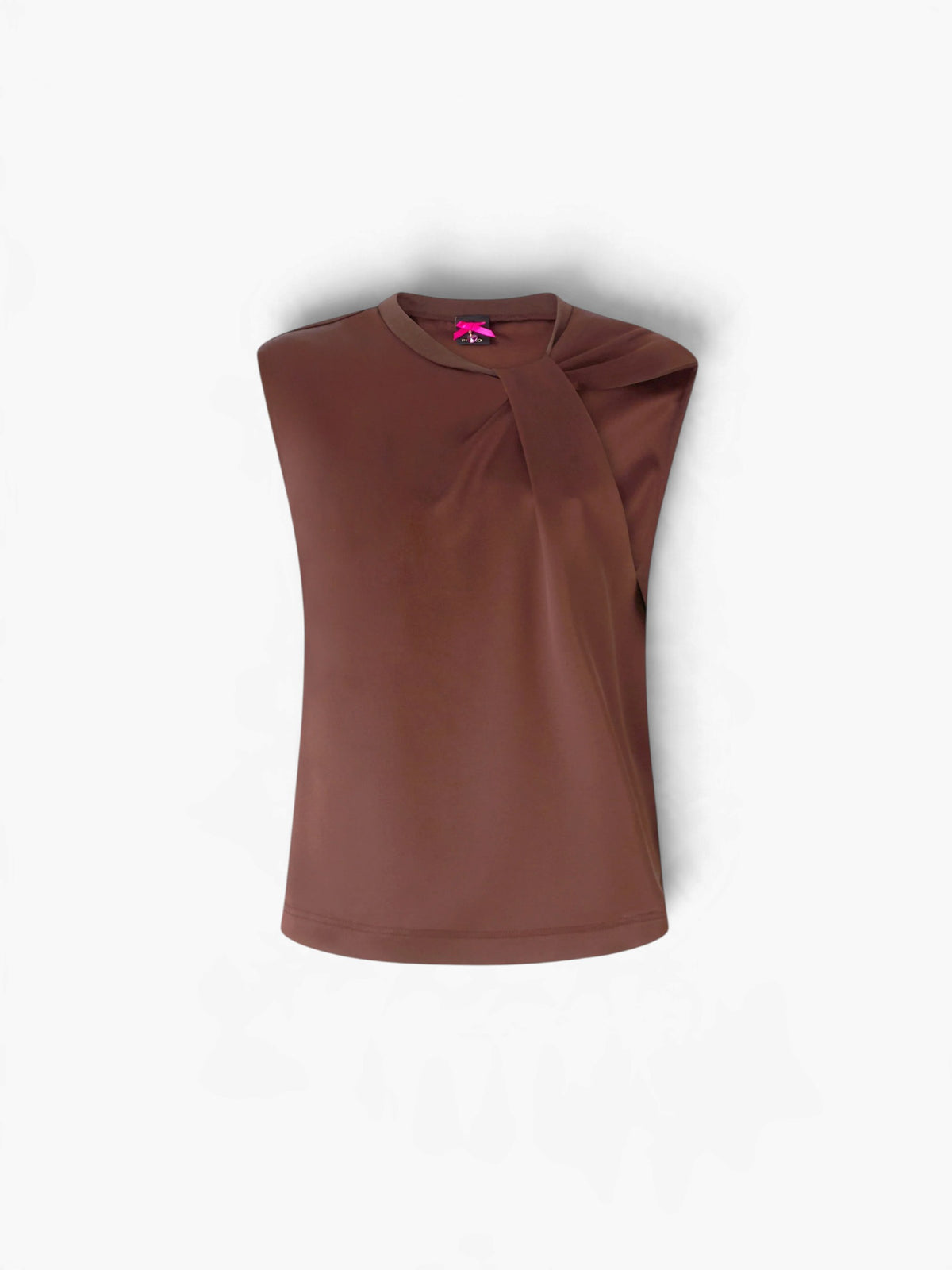 PINKO Top  - Donkerbruin