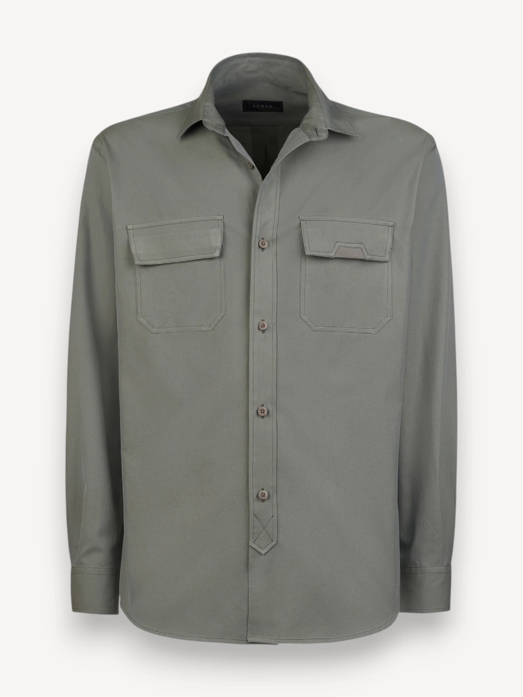Military Shirt- Sage Green