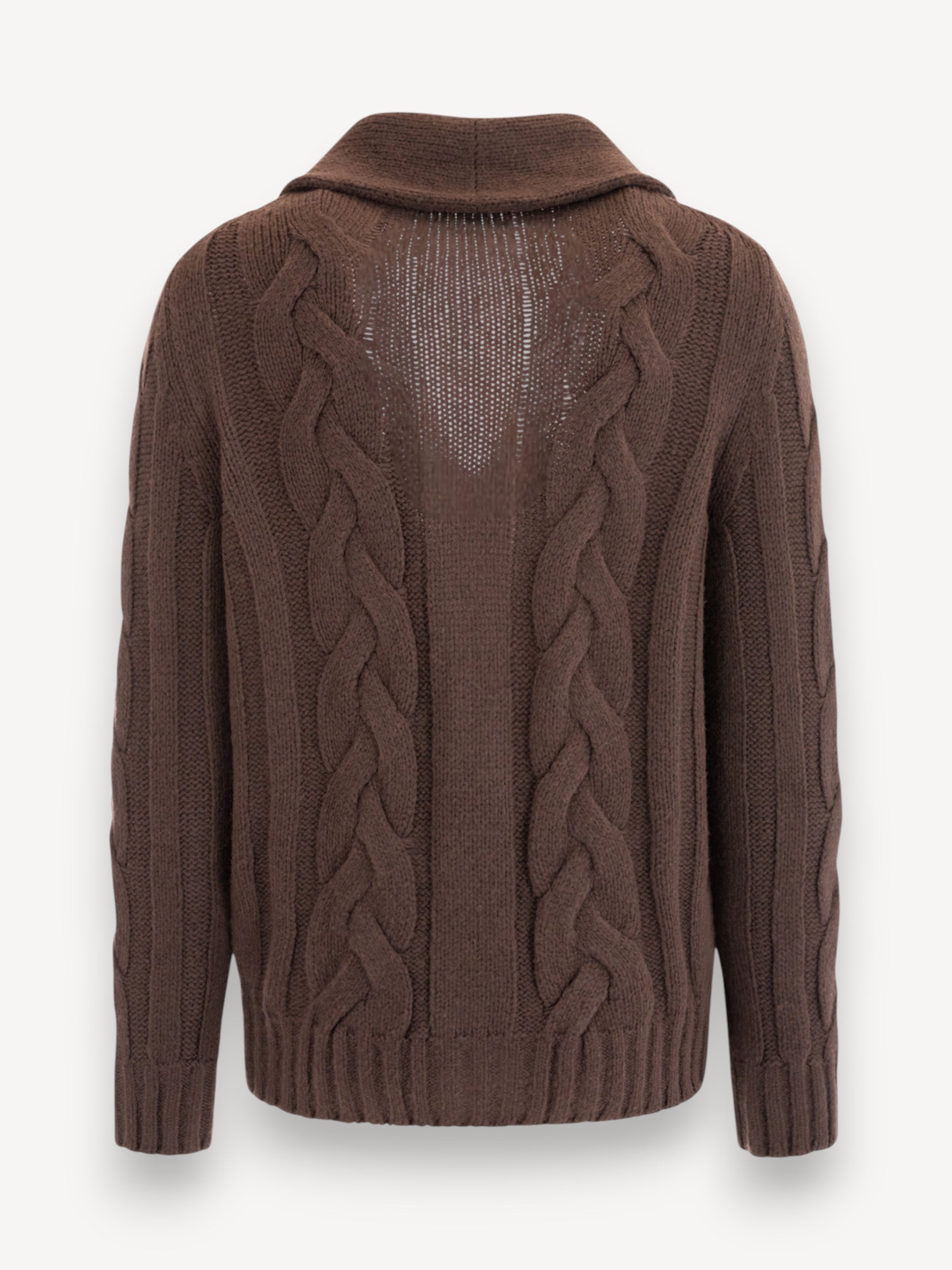 Cardigan - Donkerbruin