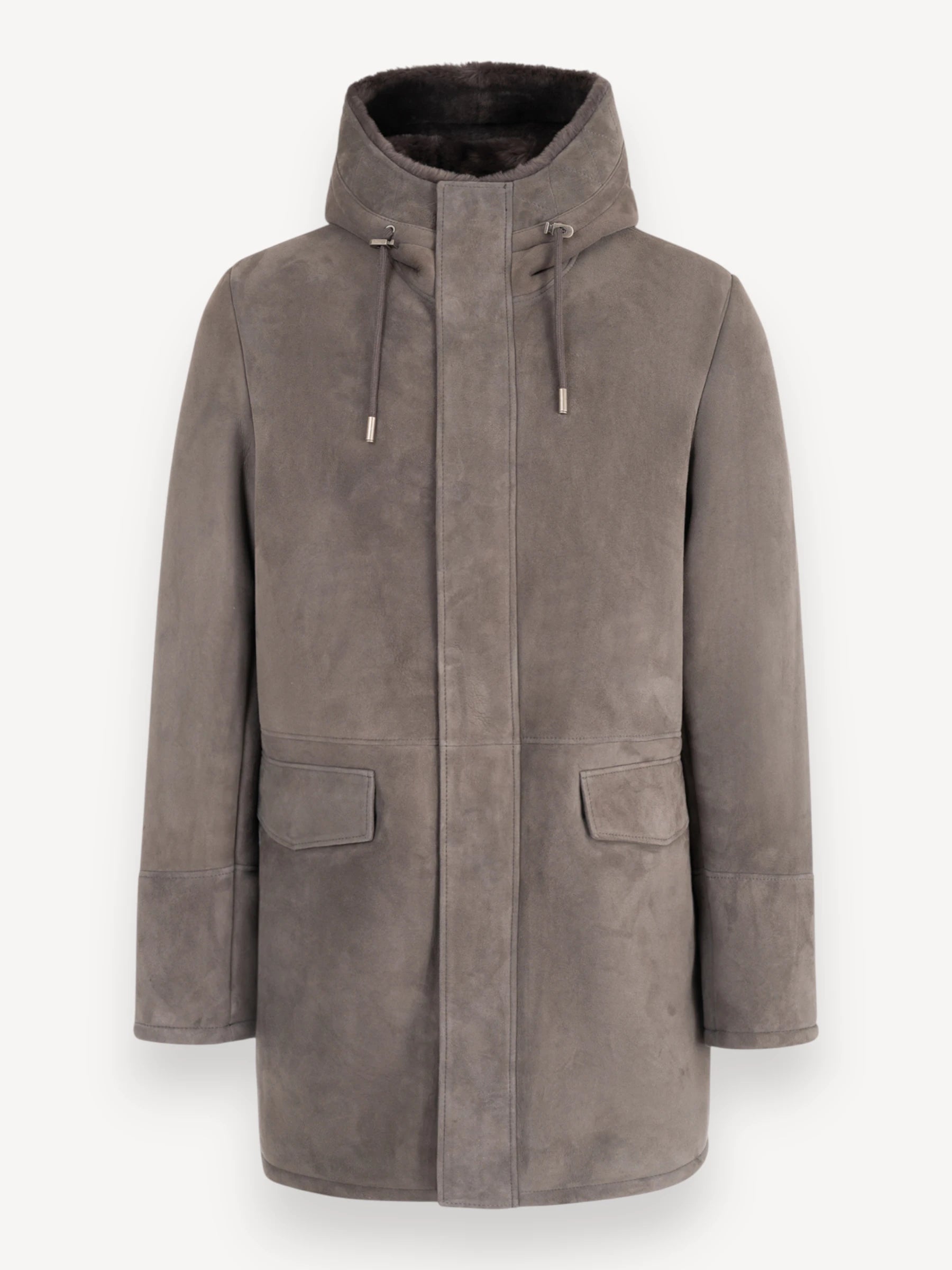 Denzel Shearling Jacket - Soil