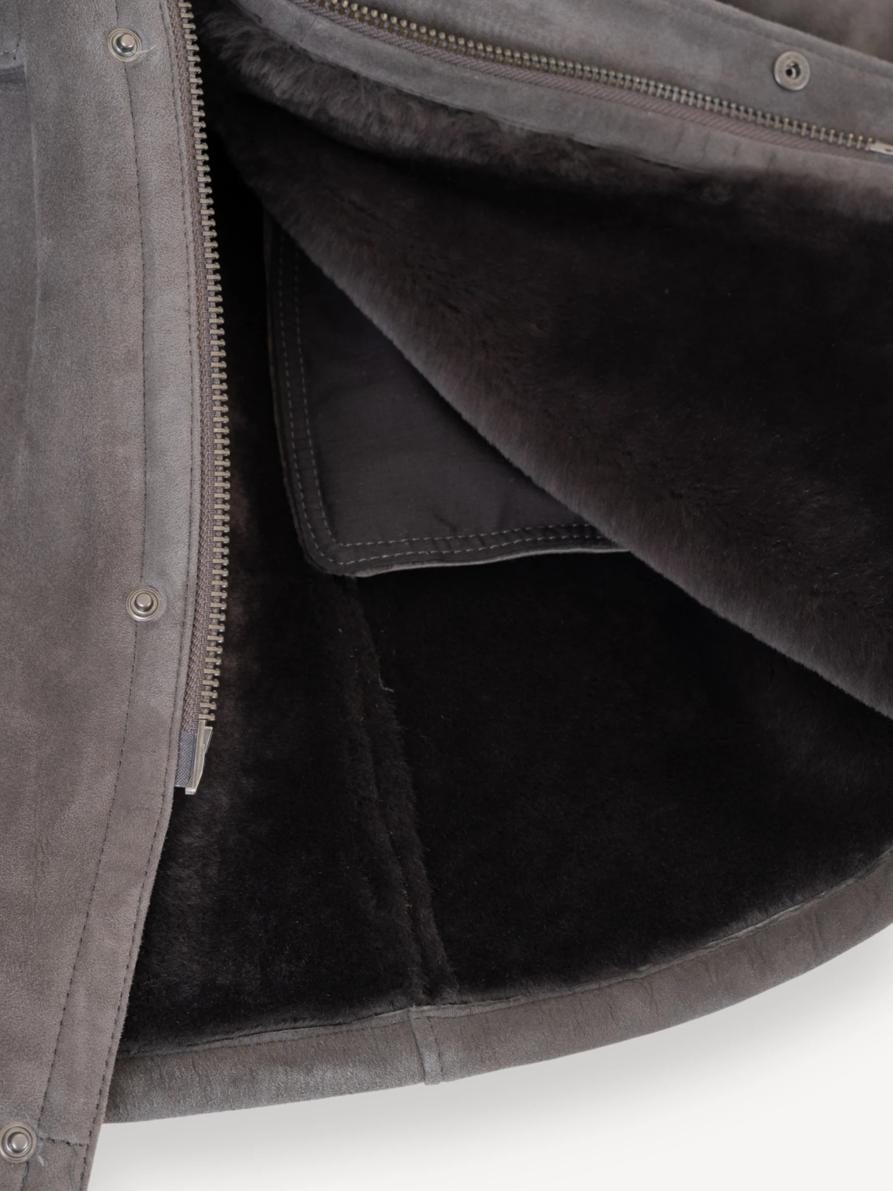 Denzel Shearling Jacket - Soil