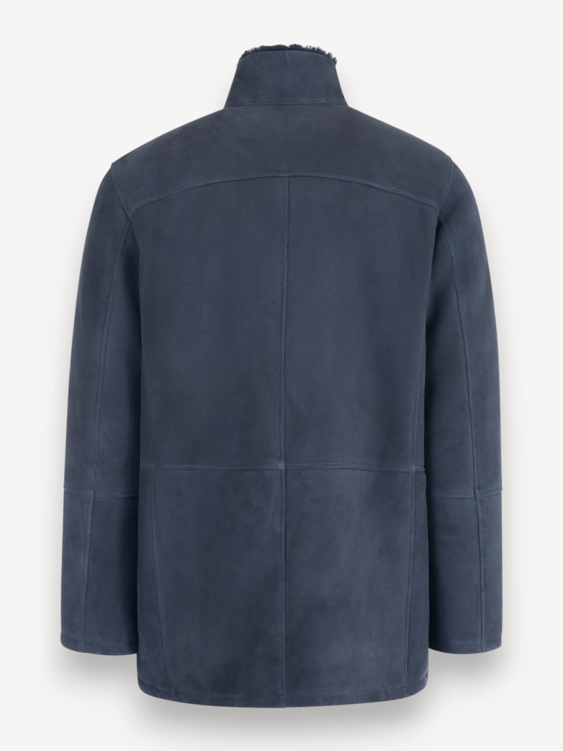 Mayson Shearling Jacket - Donkerblauw