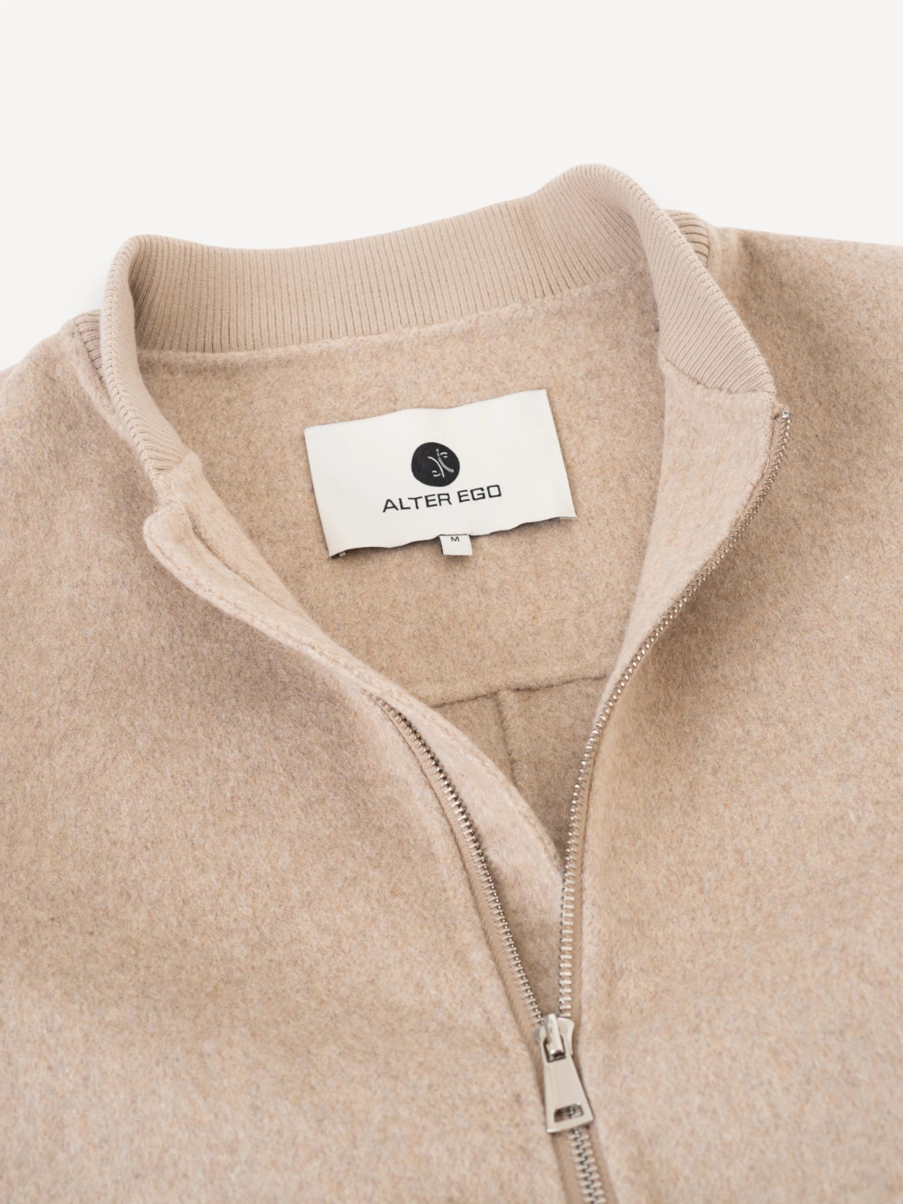 Mick Bomber Jacket - Beige