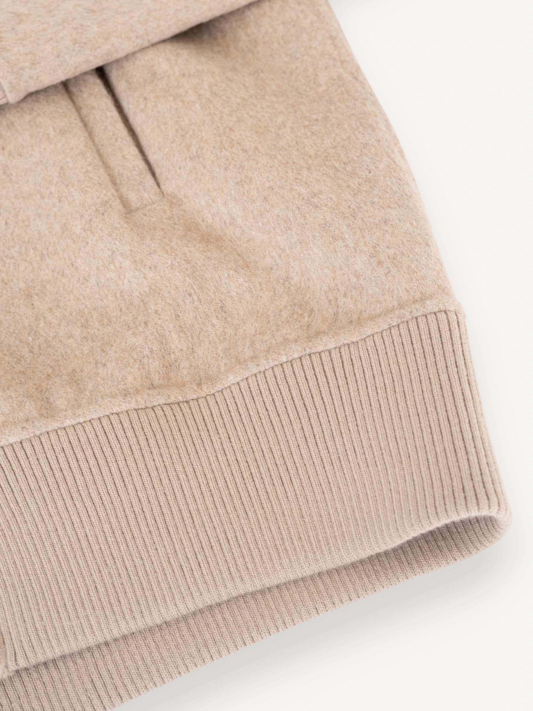 Mick Bomber Jacket - Beige