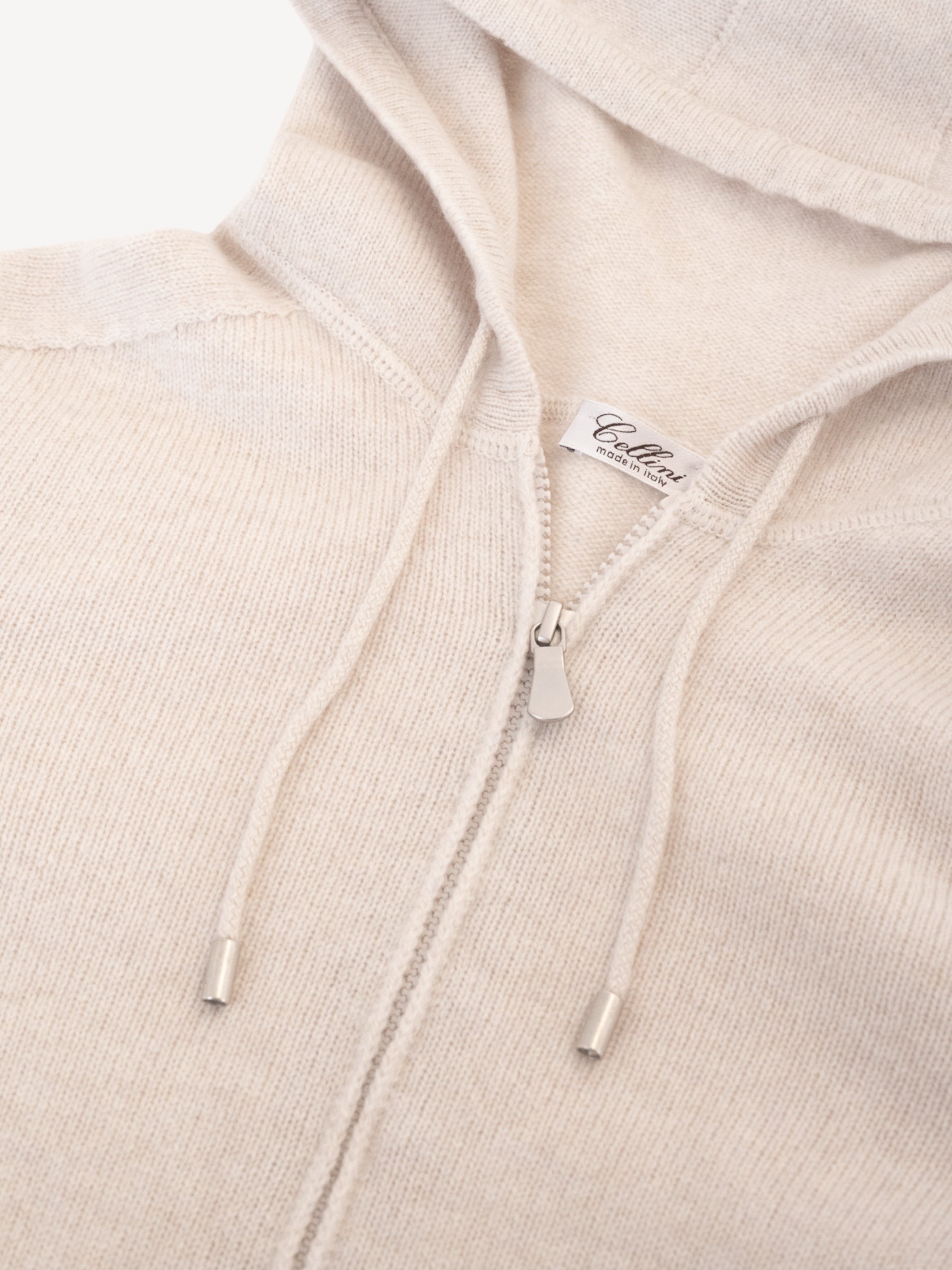 Wool Cardigan - Creme