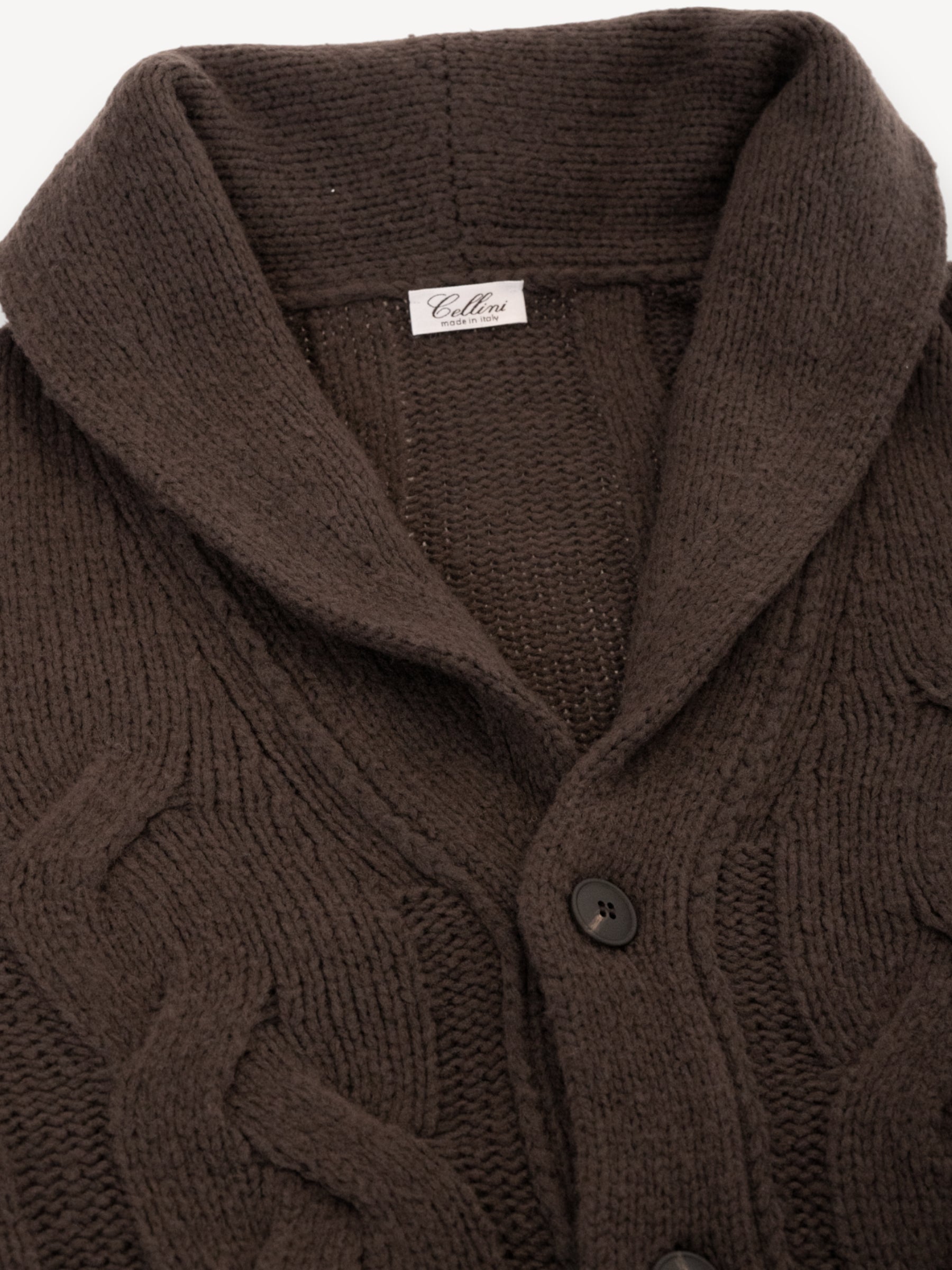 Cardigan - Donkerbruin