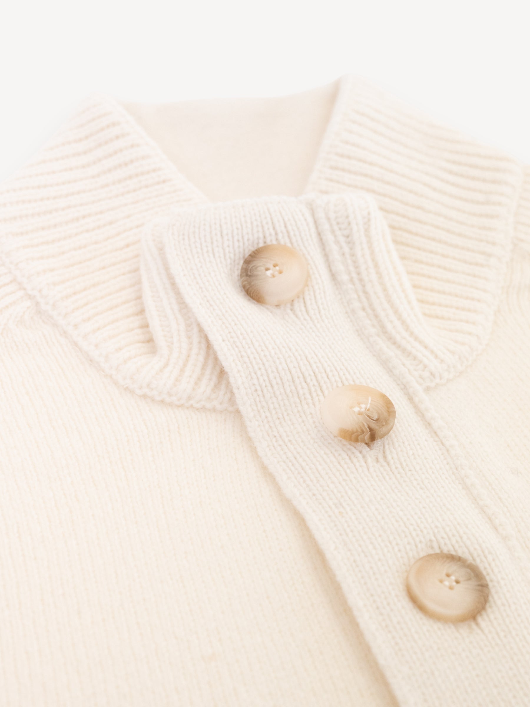 Half-Zip Sweater - Ecru