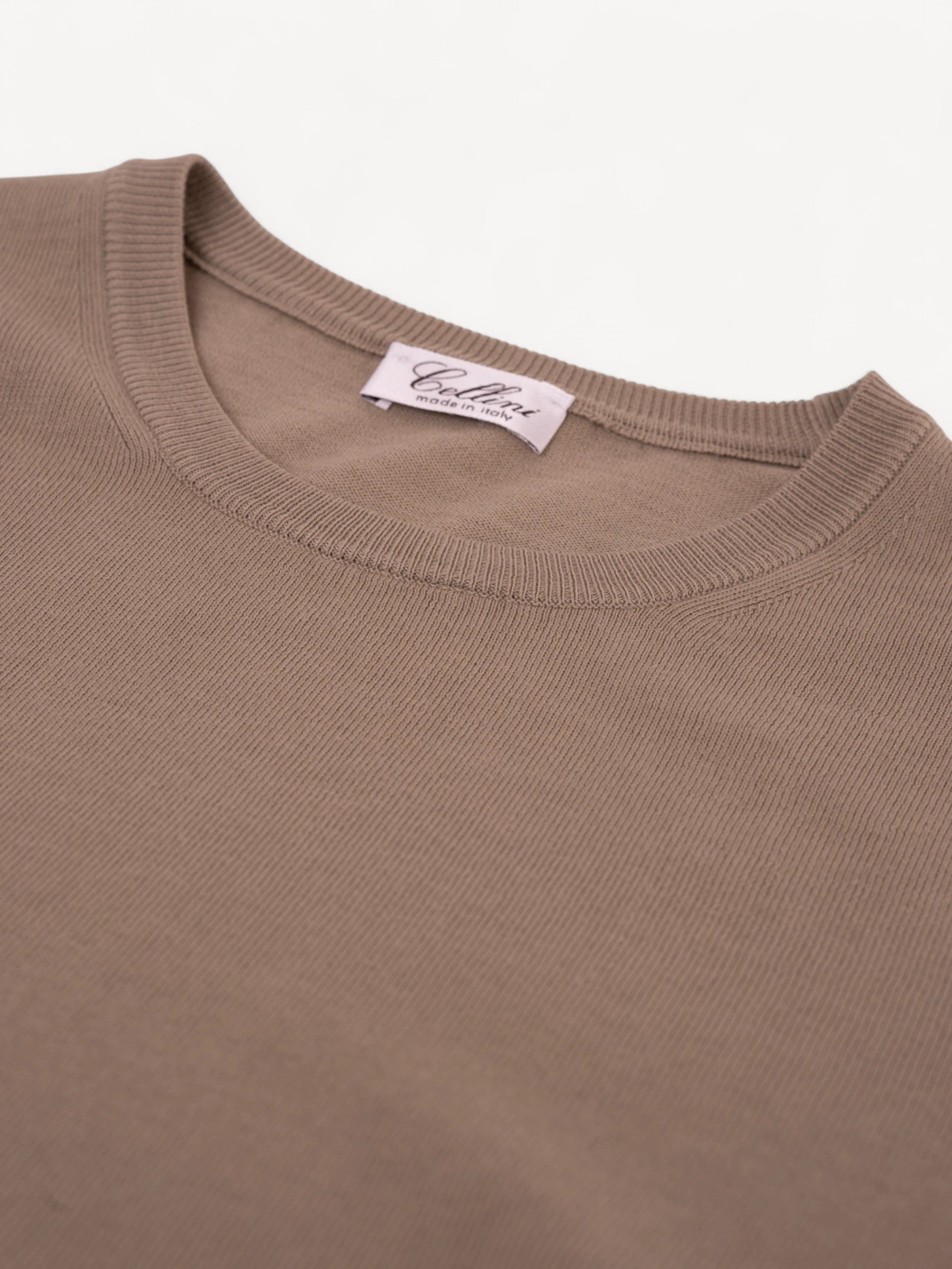 Knitted T-Shirt - Khaki