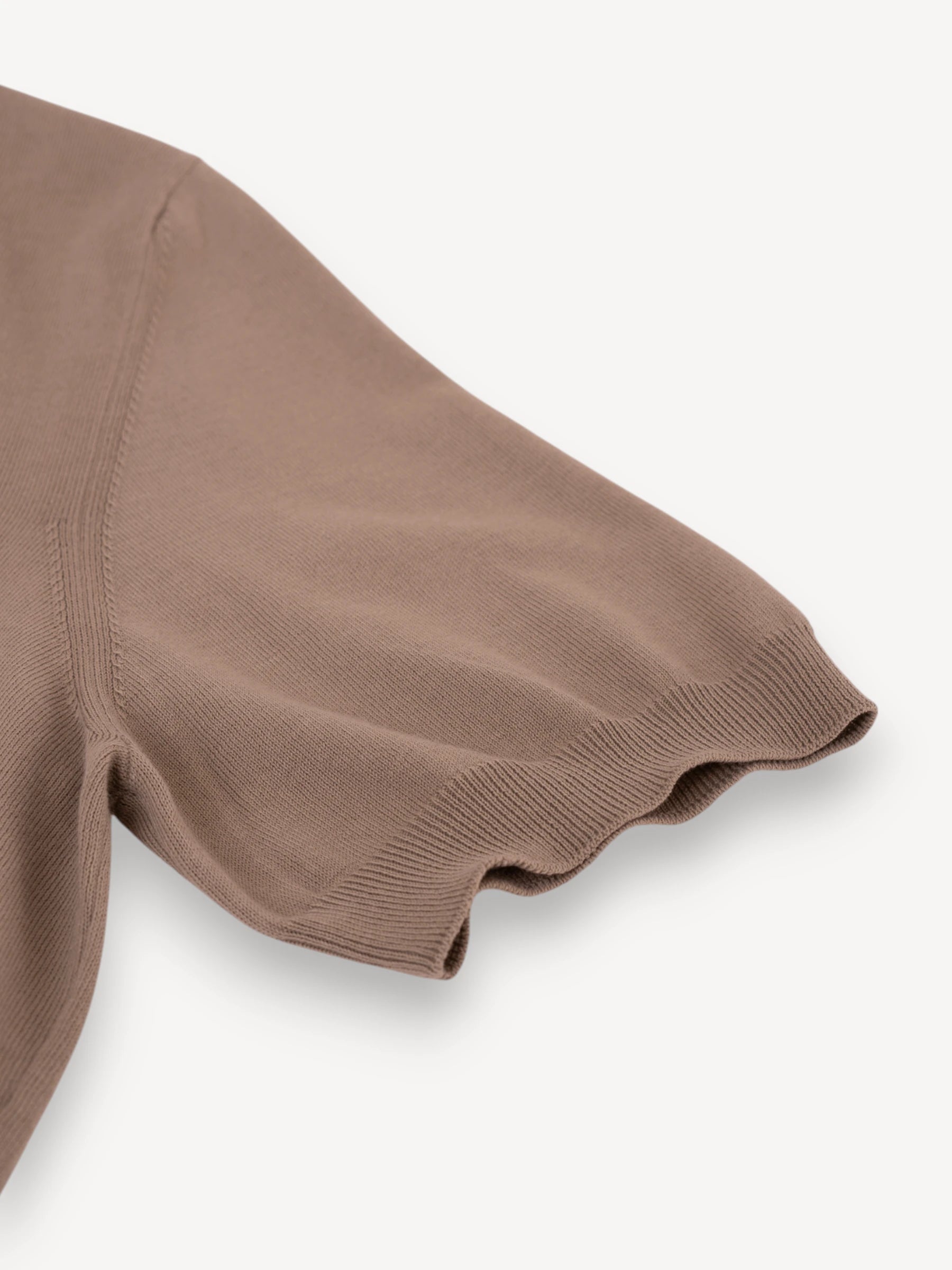 Knitted T-Shirt - Khaki
