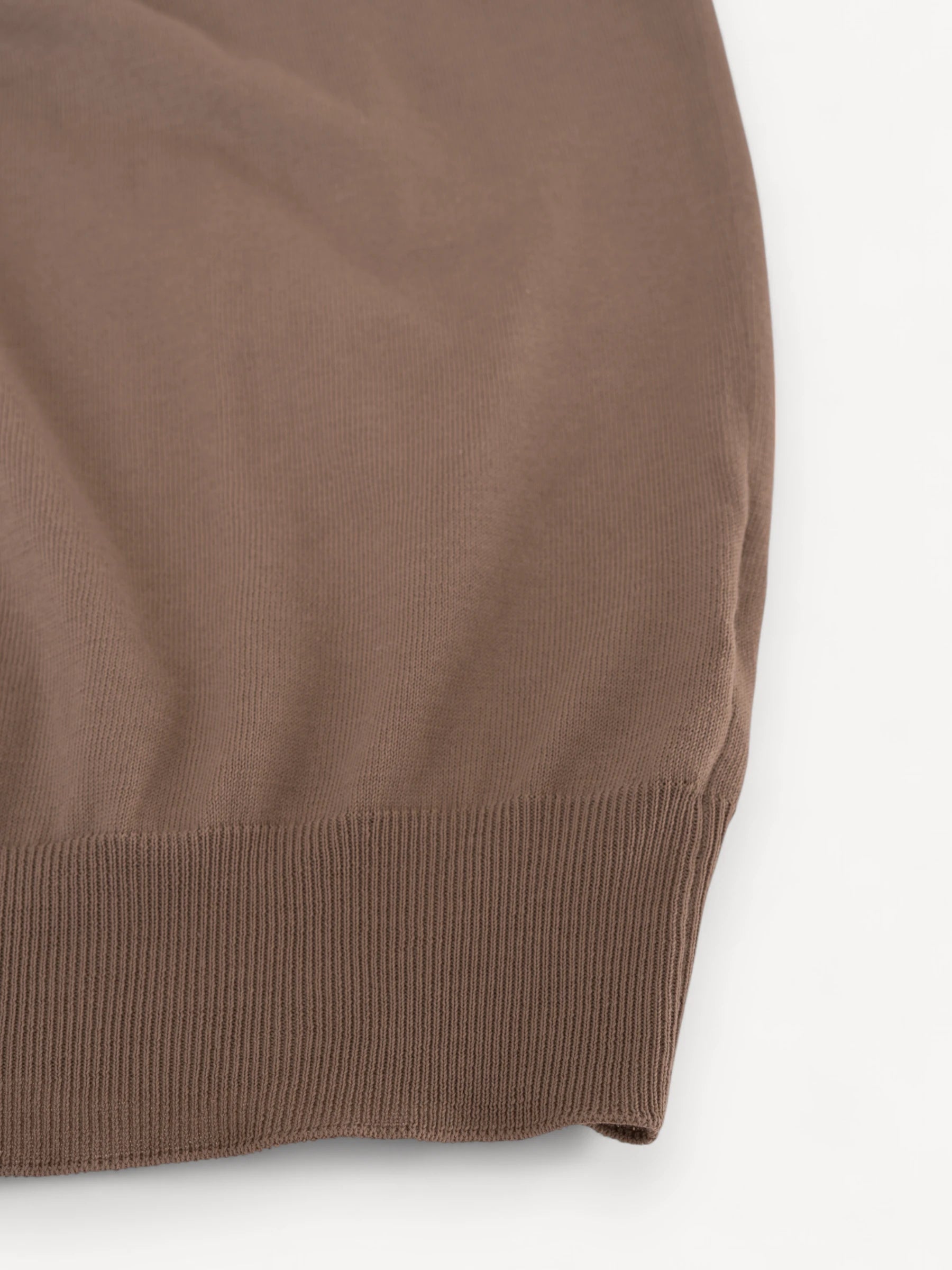 Knitted T-Shirt - Khaki